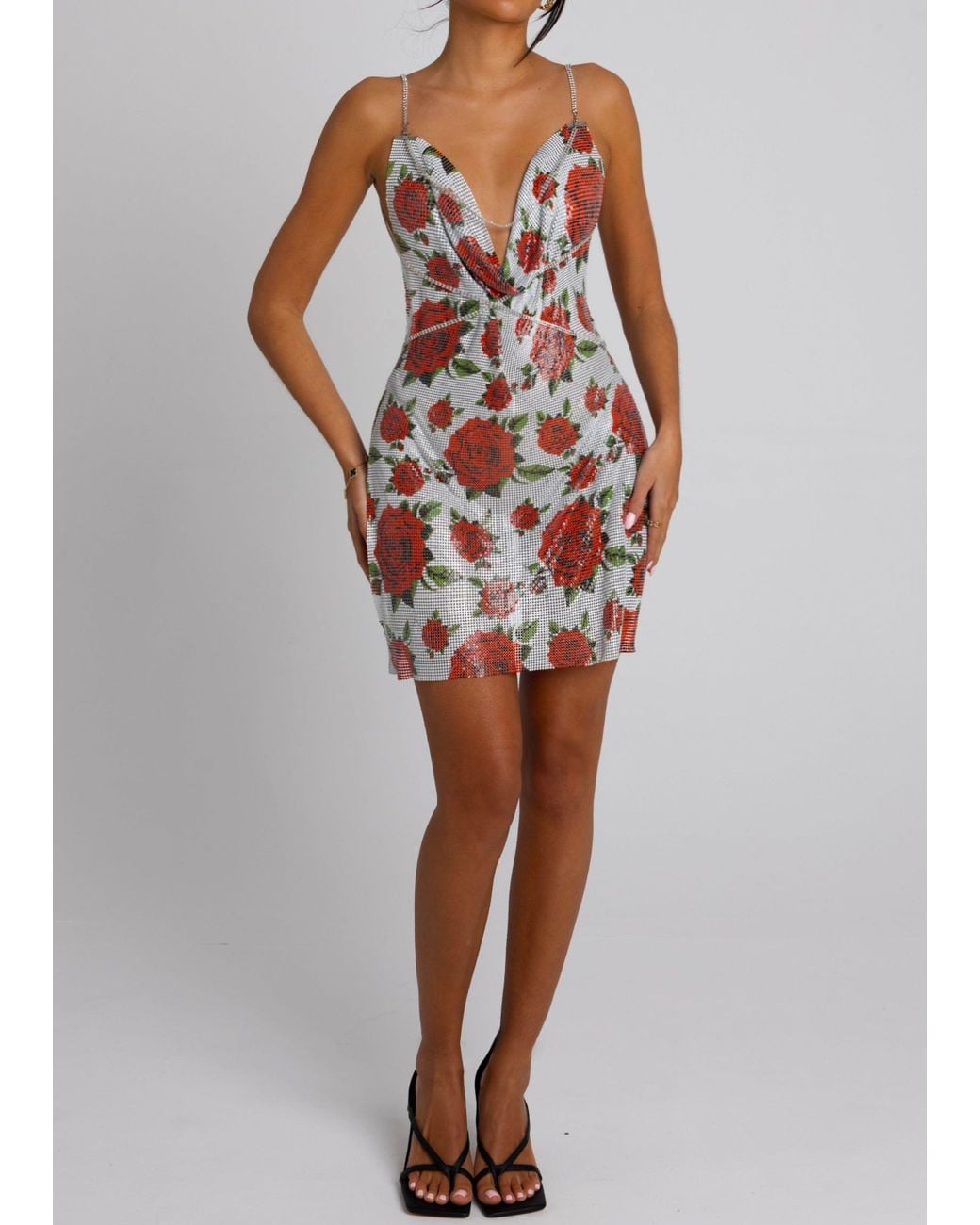 LemonLunar Multicolor The Leticia Chainmail Dress