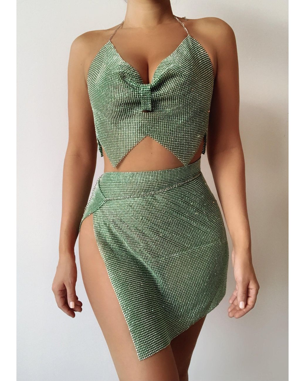LemonLunar Green The Natalie Diamante Top