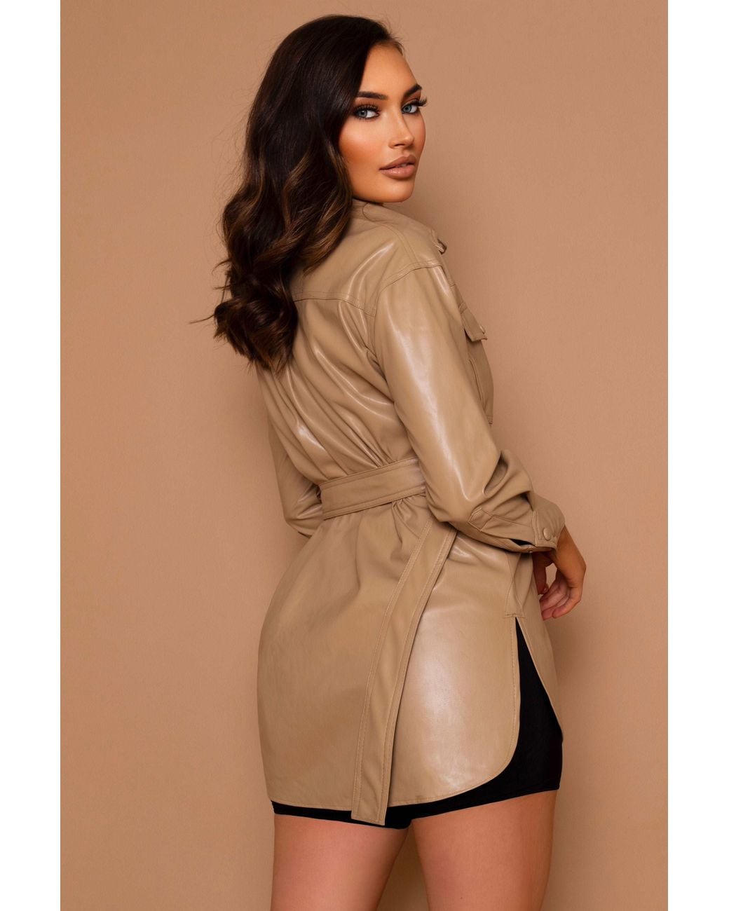 LemonLunar Brown The Cassie Tan Blazer
