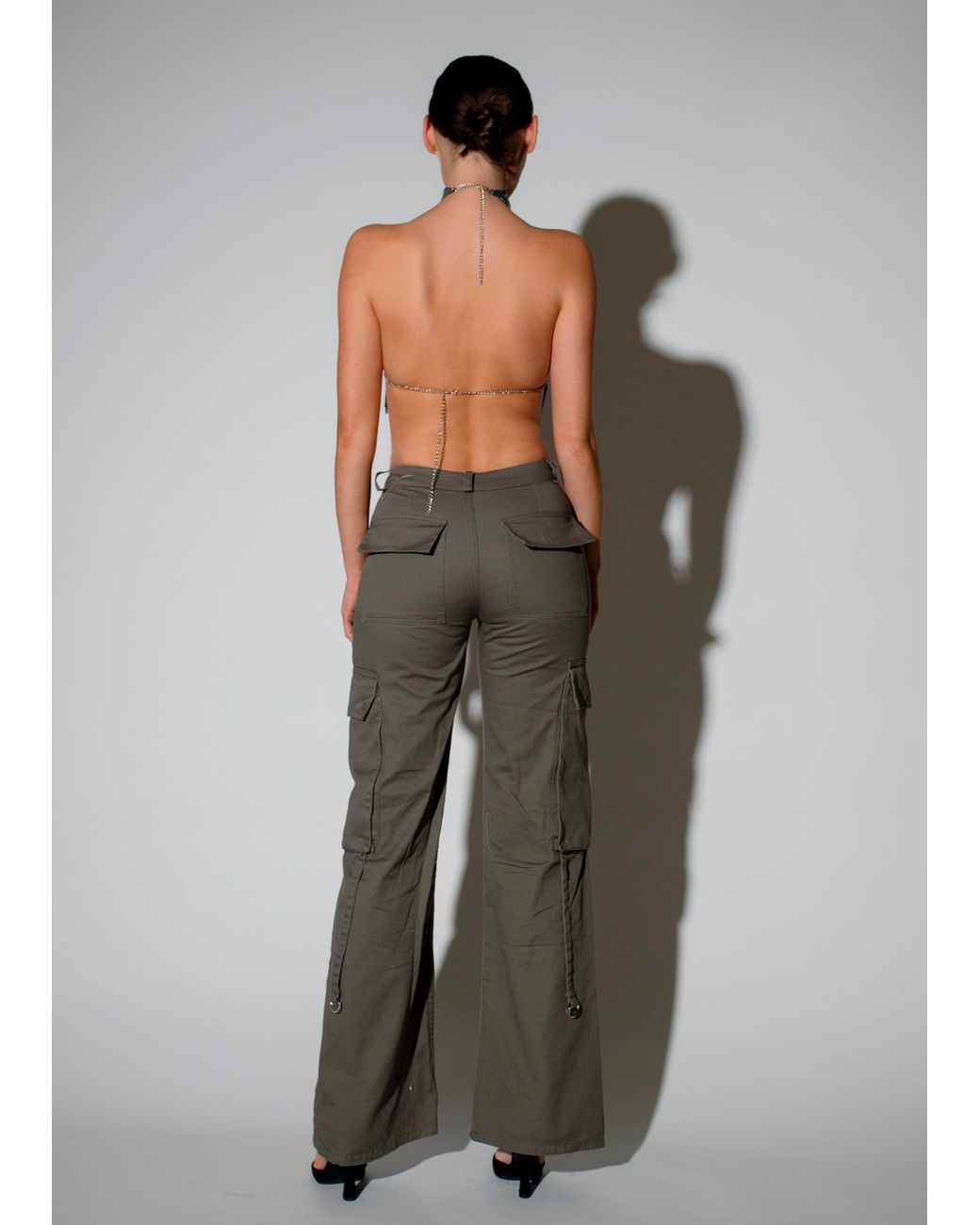 LemonLunar Gray The Tessa Cargo Pants