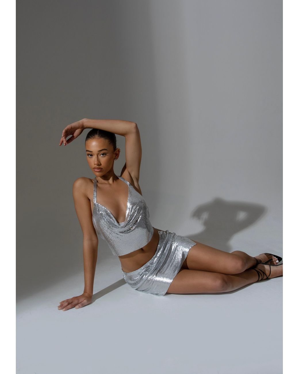 LemonLunar Gray The Chainmail Two Piece