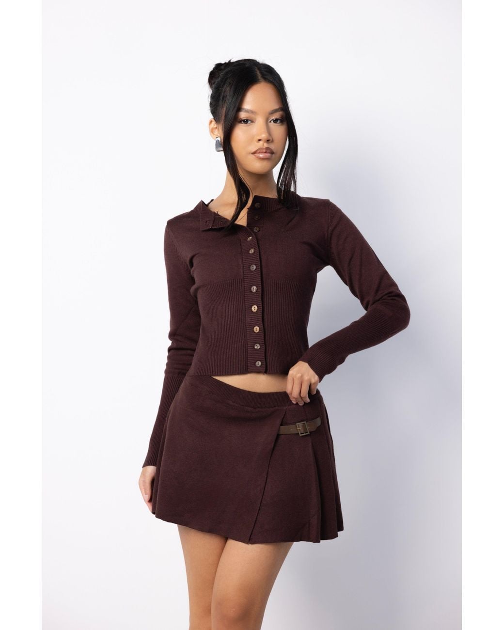 LemonLunar Red The Laura Knit Set