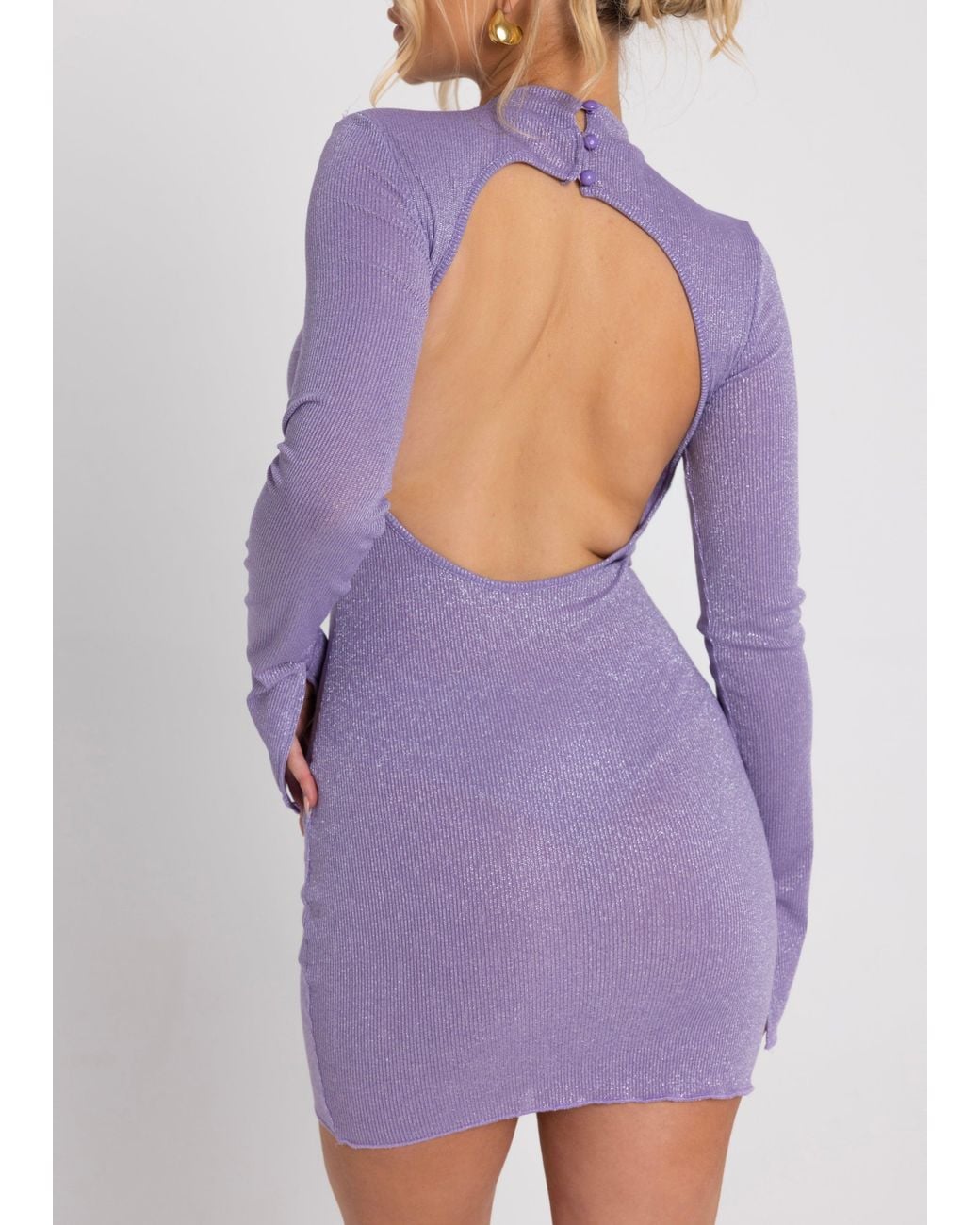 LemonLunar Purple The Glitter Dress