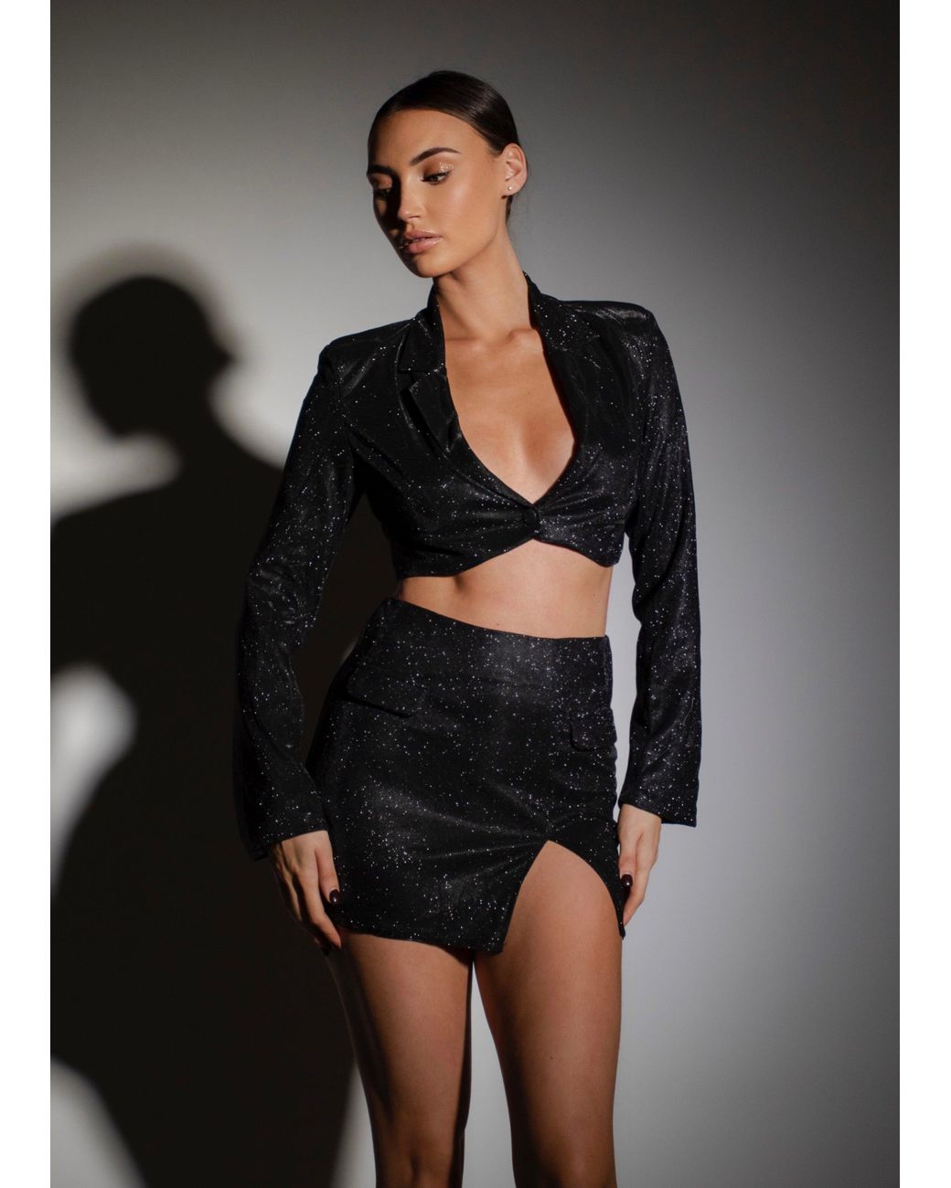LemonLunar Black The Yas Glitter Set
