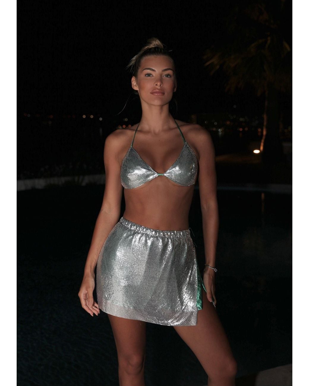 LemonLunar Black The Chainmail Two Piece