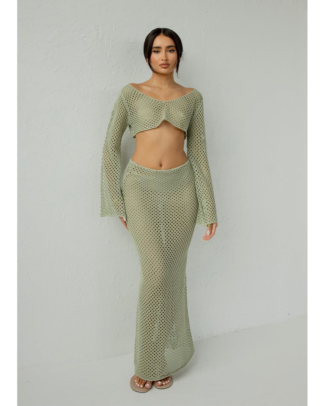 LemonLunar Green The Iulia Crochet Set