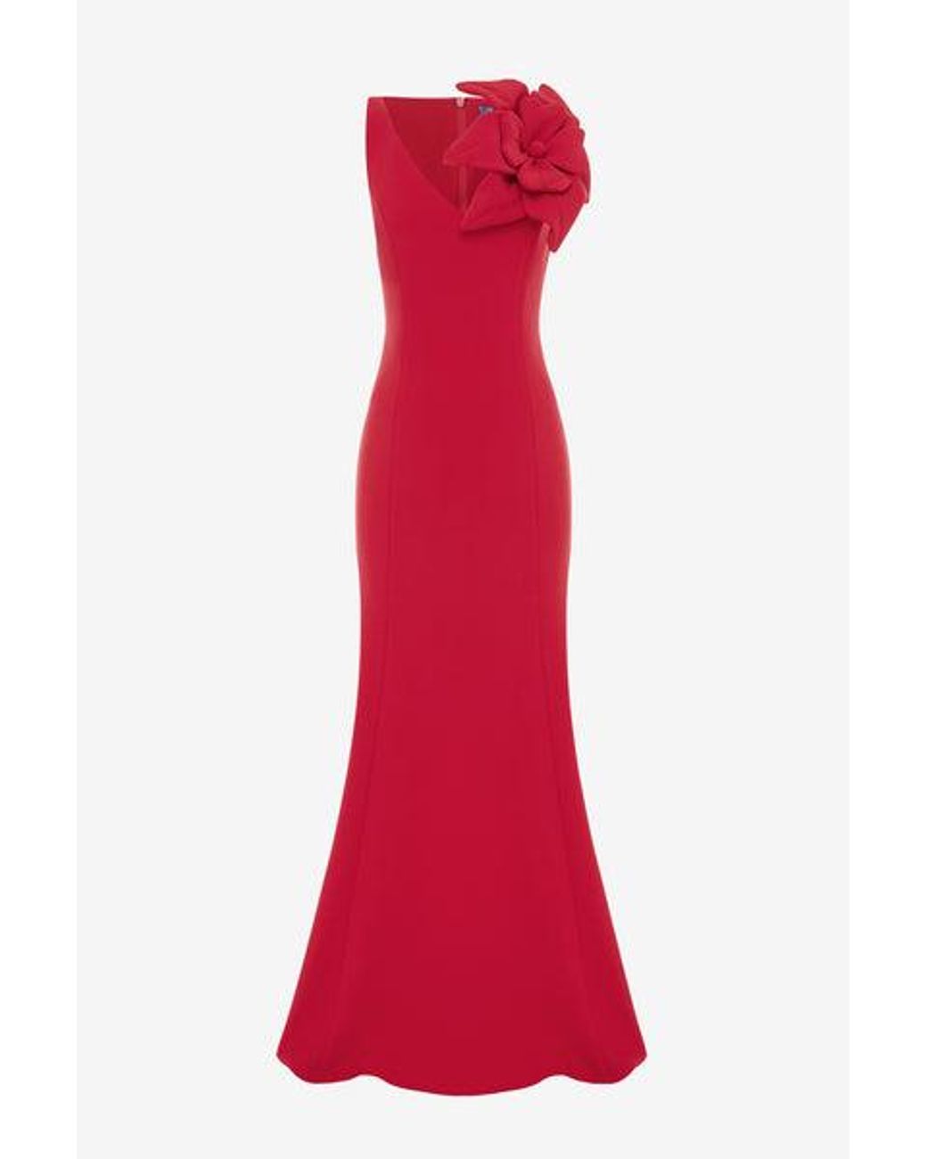 LEO LIN Red Eugenie Gown
