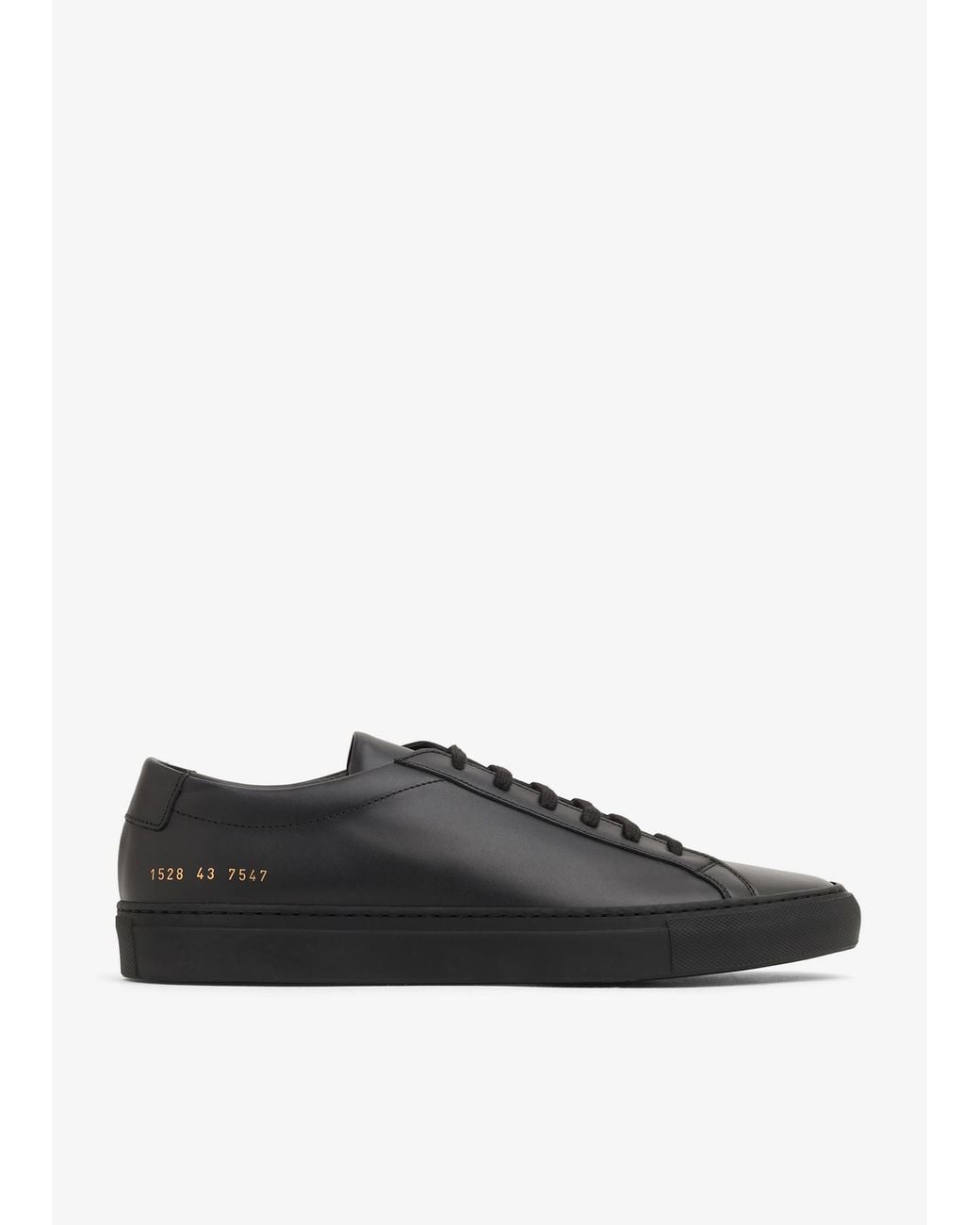 Common Projects Black Achilles Sneakers for men