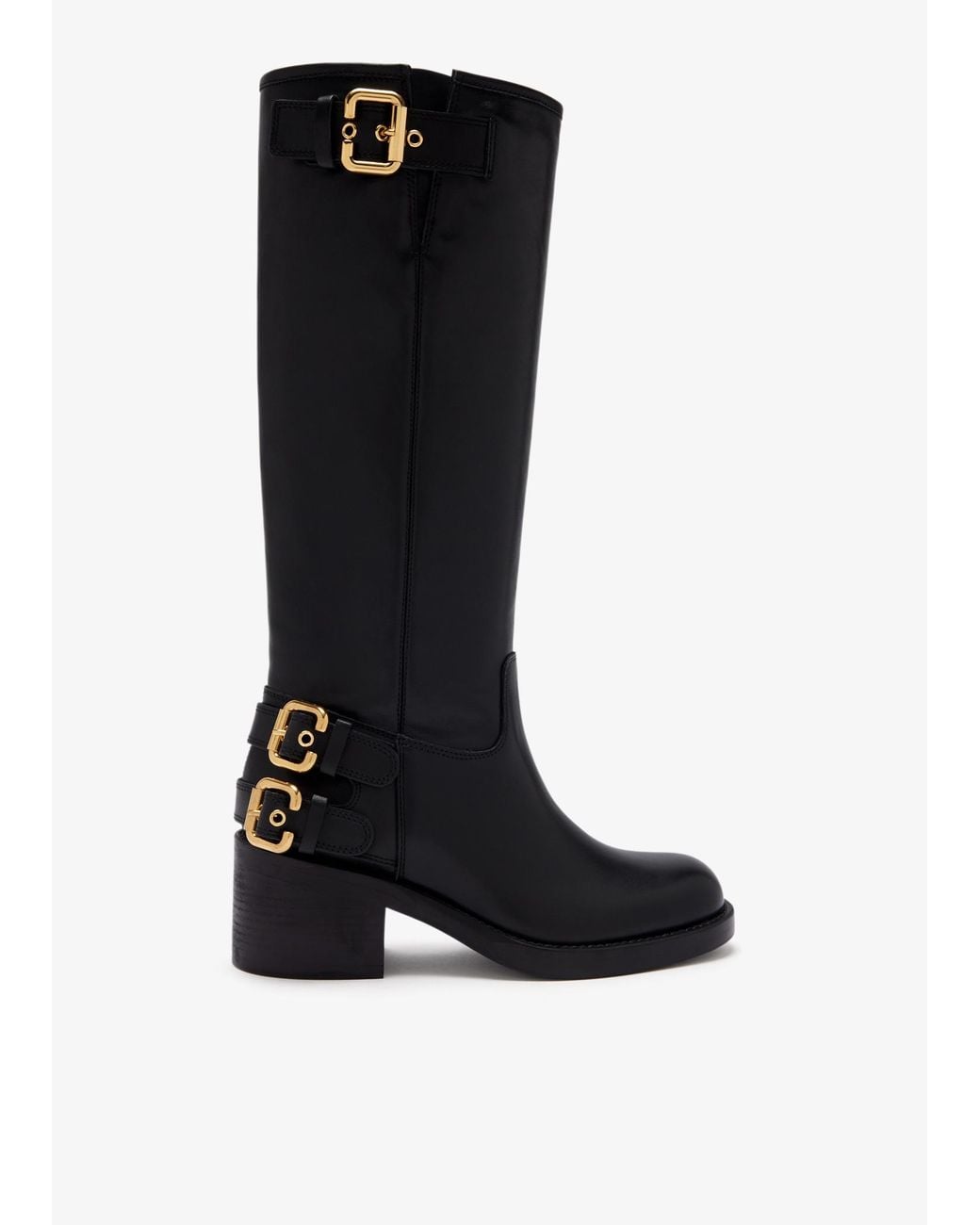 Chloé Black Dakota Boots