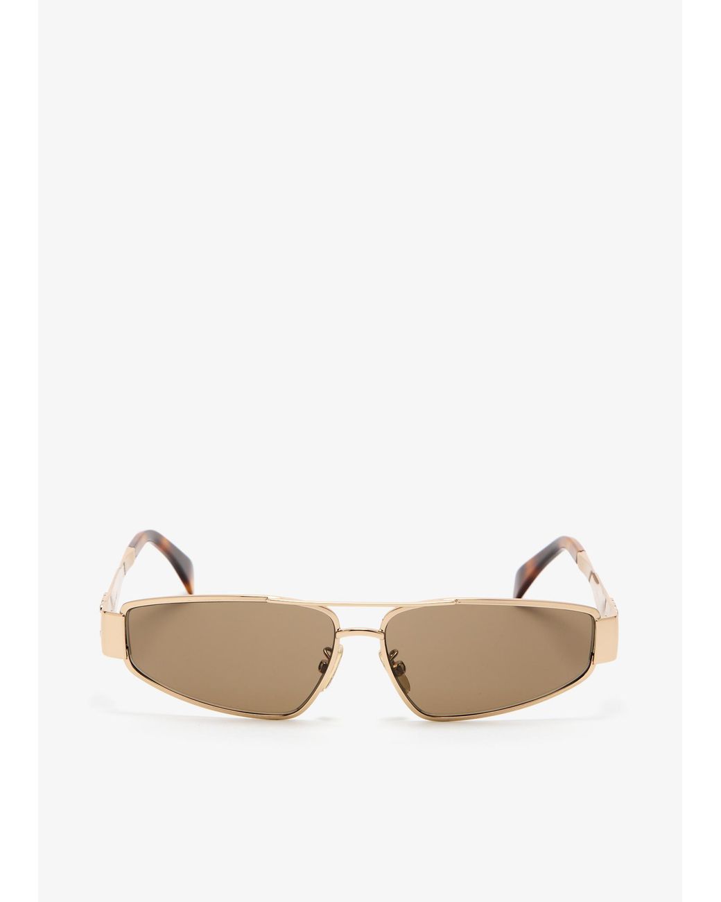 Céline Natural Triomphe Geometric Sunglasses