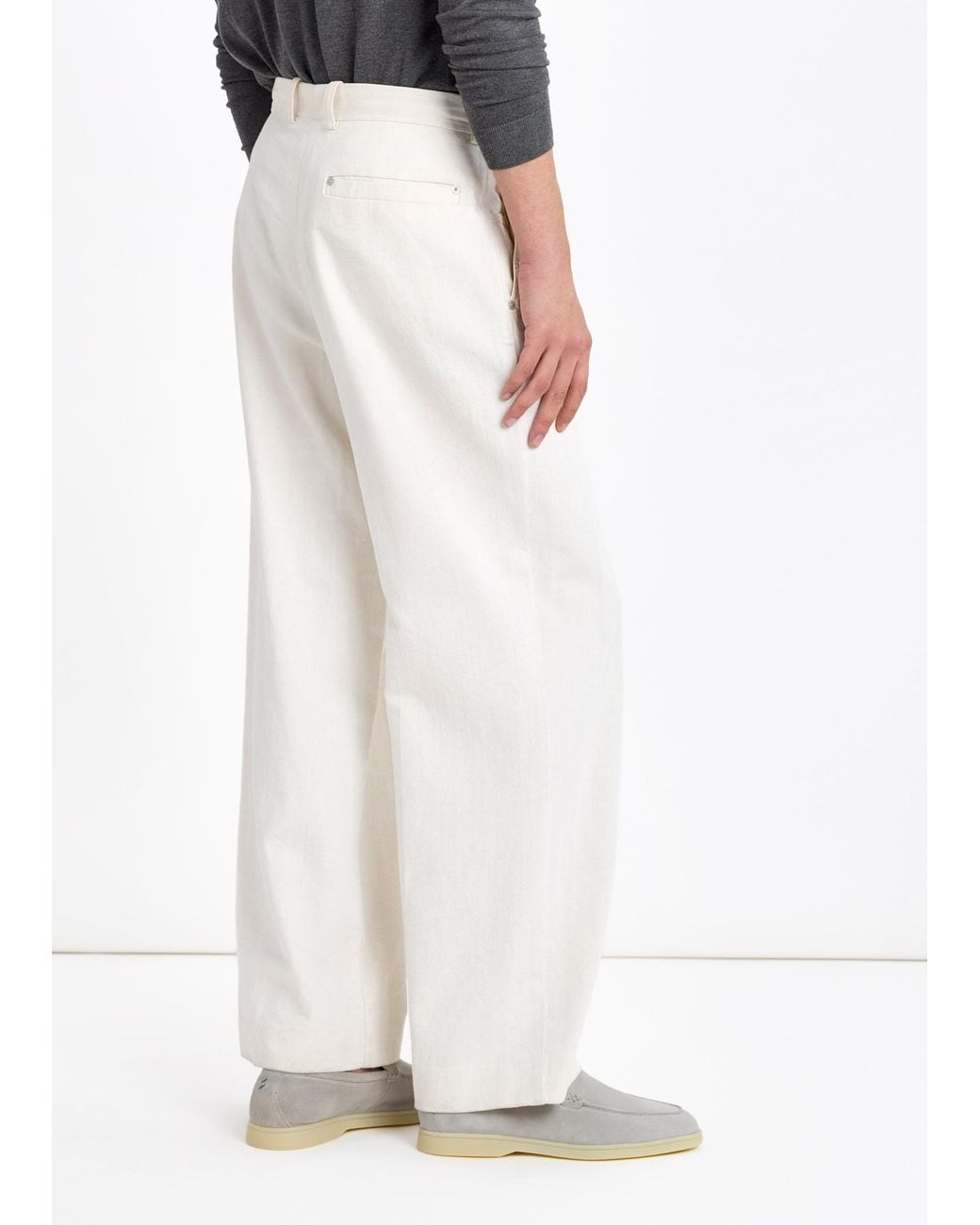 Forsa White Alex Loafers for men