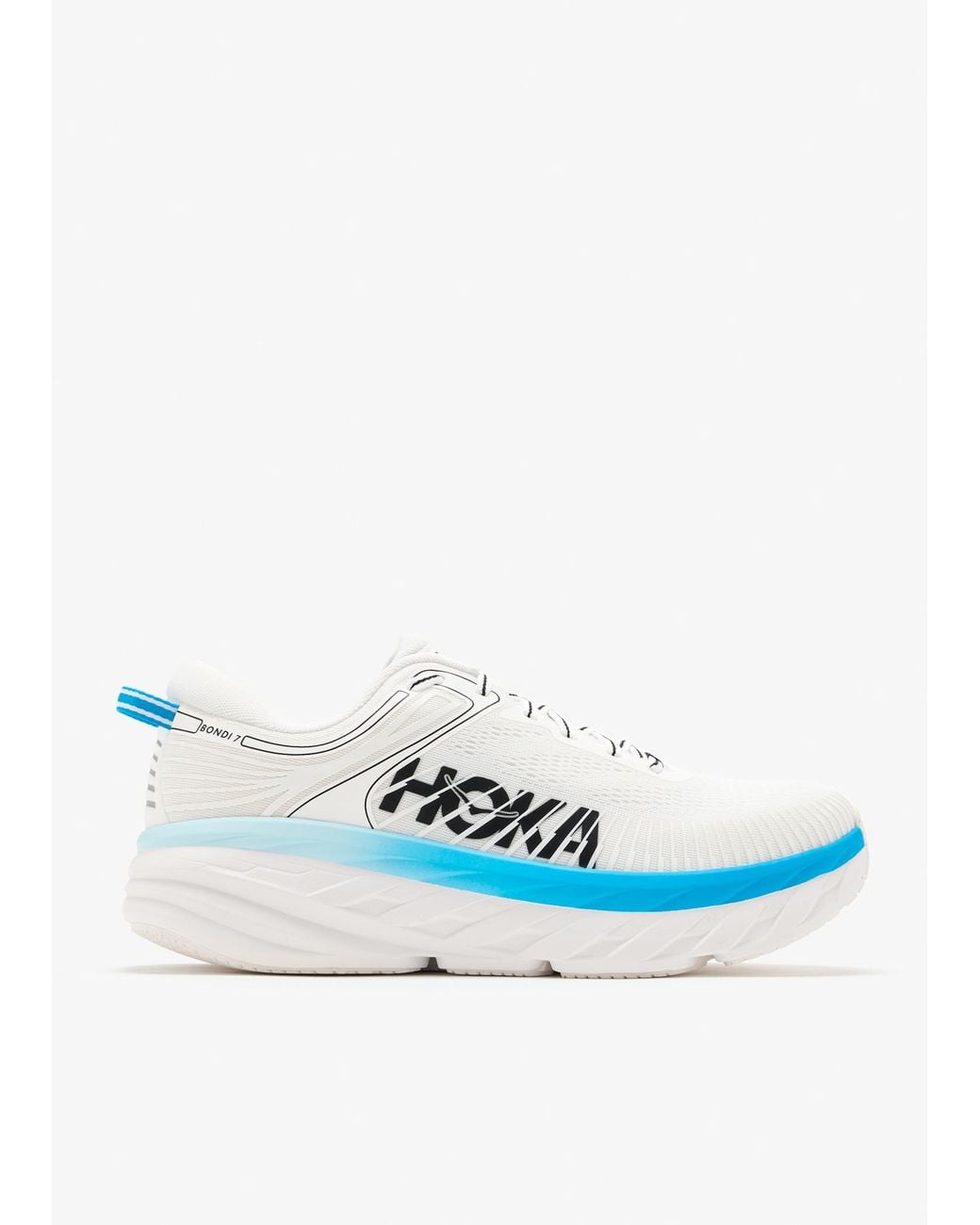 Hoka Rincon Hoka One One Bondi 7 Sneakers in Blue for Men | Lyst