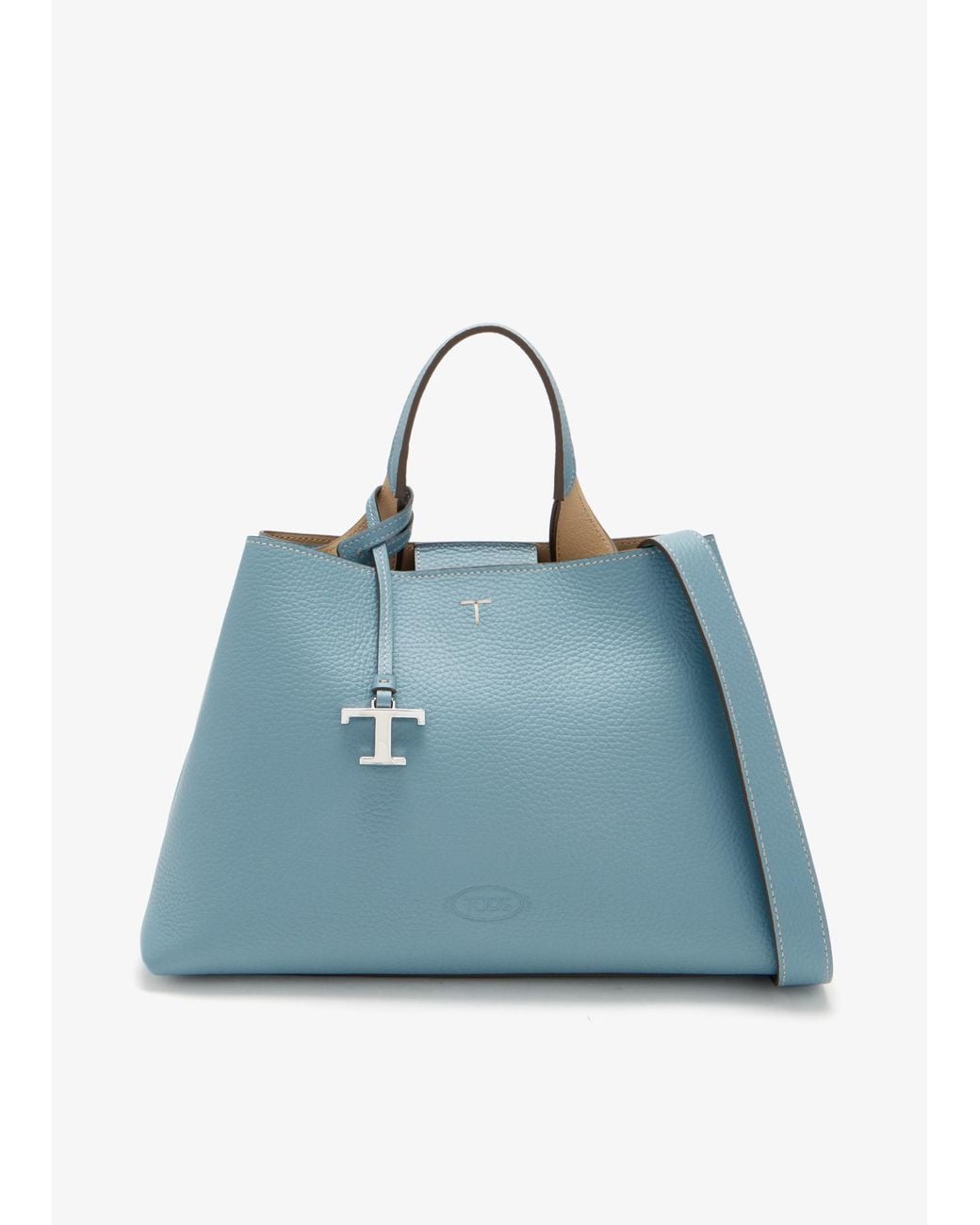 Tod's Blue Leather Small Handbag