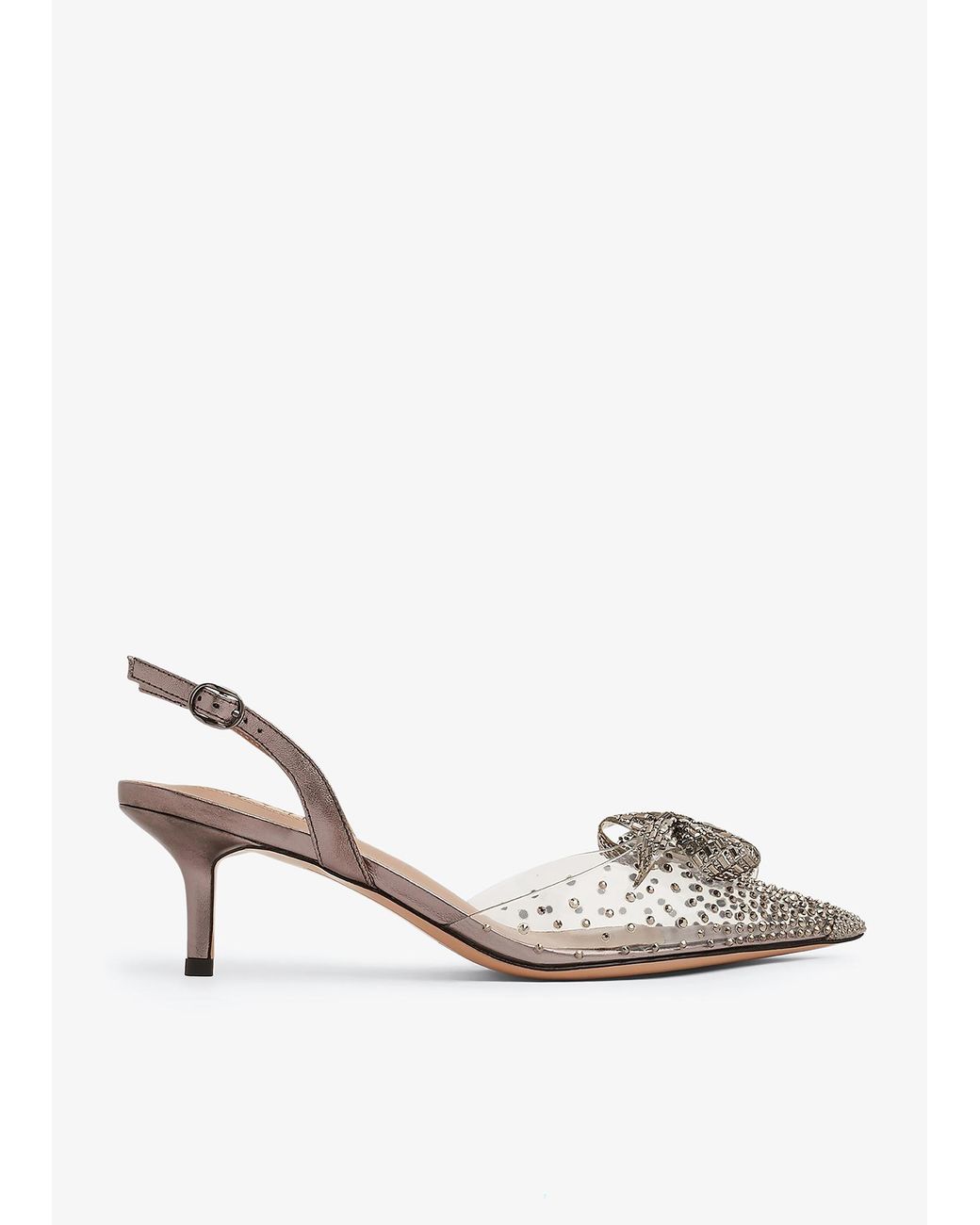 Nicoli White Trudi Pumps
