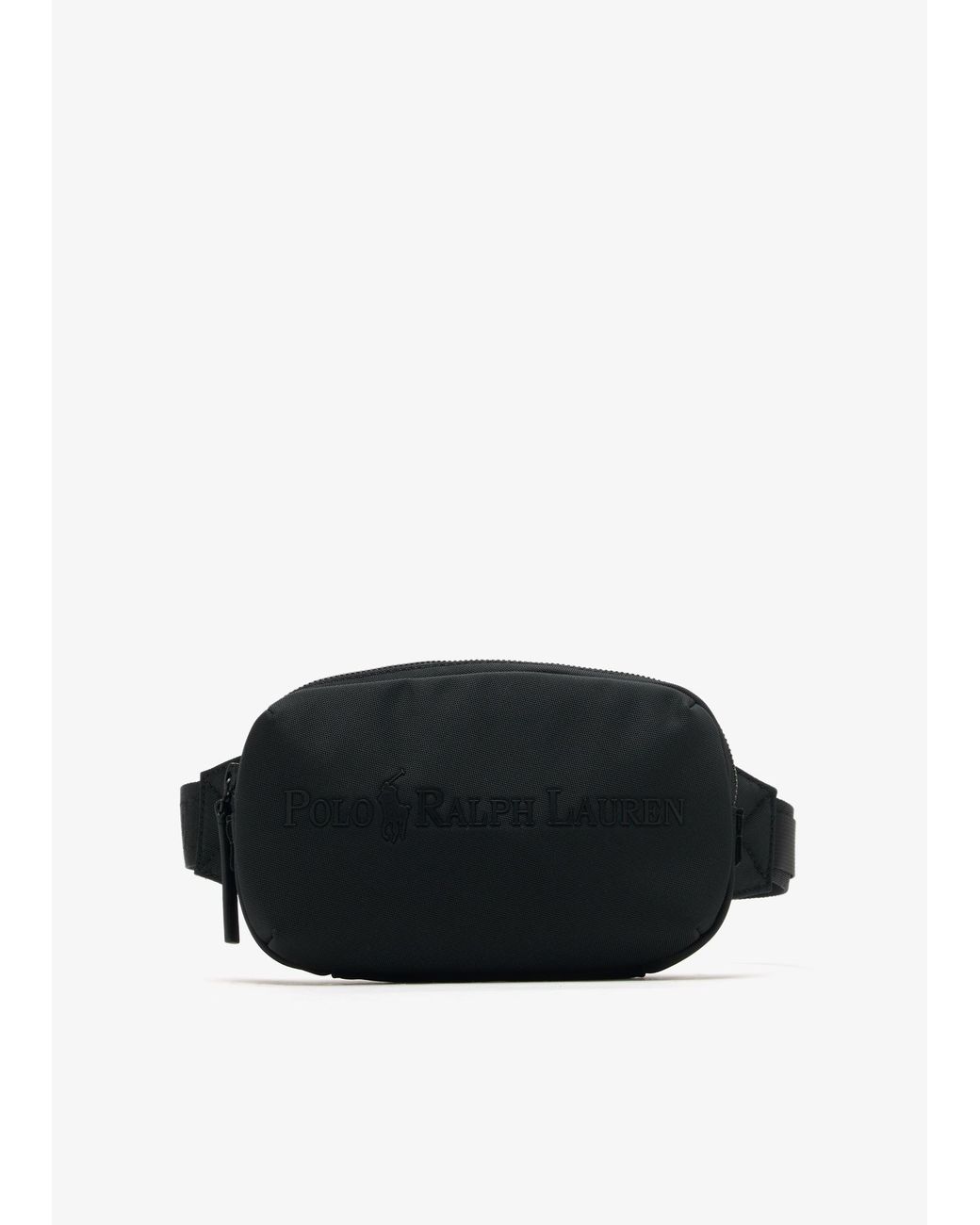 【POLO RALPH LAUREN】トーナル ロゴ ブラック ウエストパック Polo Ralph Lauren Tonal Logo Waistpack in Black for Men | Lyst