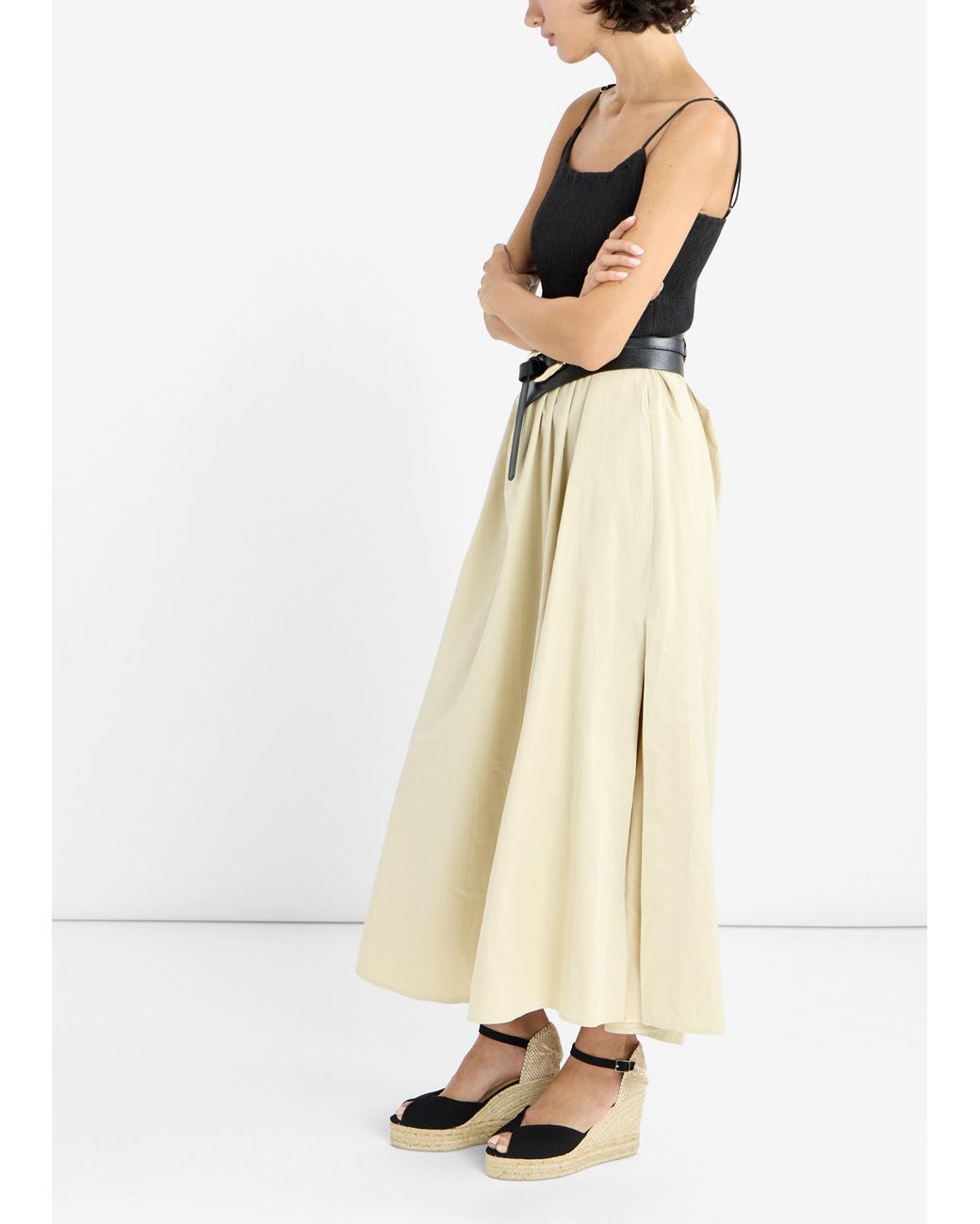 Castaner Natural Bianca Wedge Espadrilles
