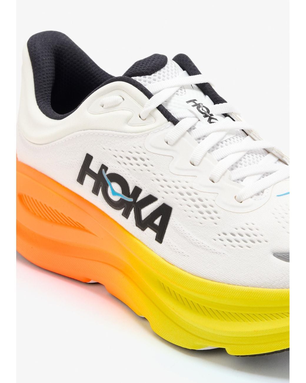 Hoka Rincon Hoka One One Bondi 9 Sneakers in Orange for Men | Lyst