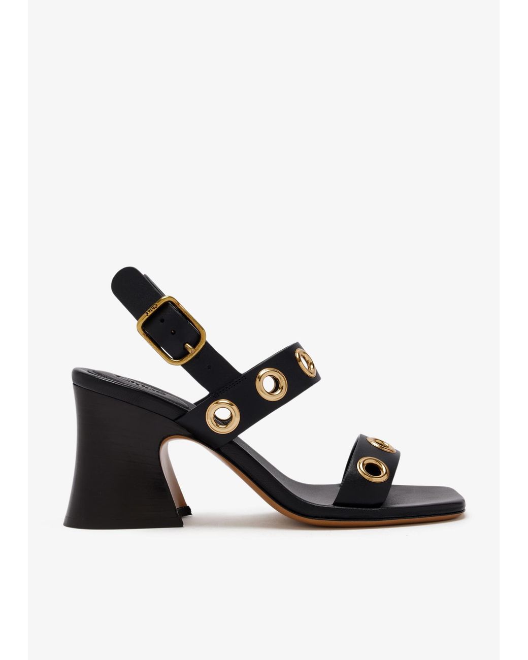 Chloé White Janis Sandals