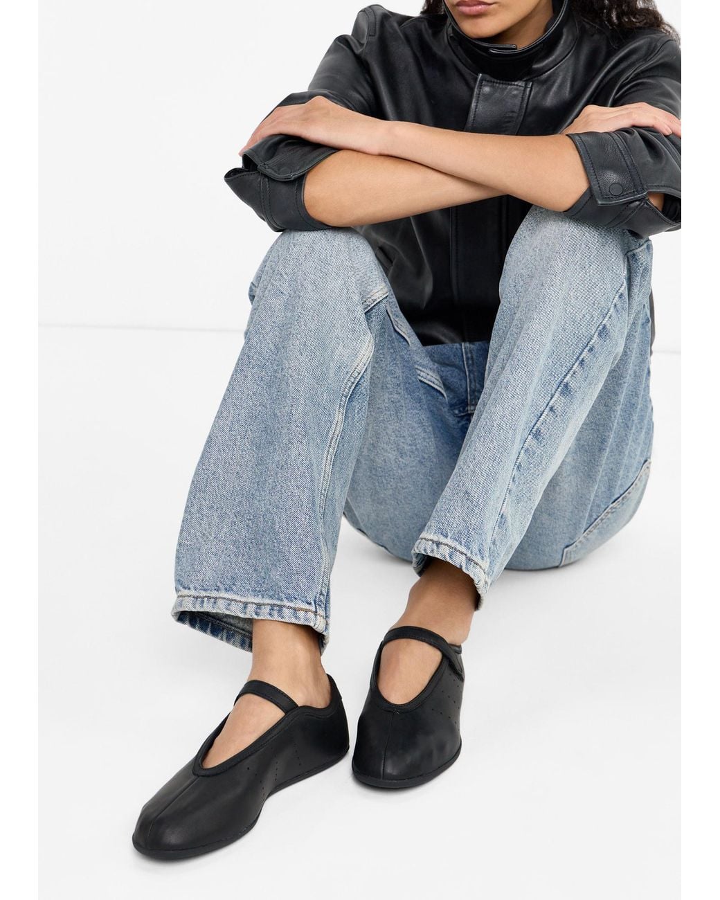 adidas Stan Smith Lo Ballet Shoes in Black | Lyst
