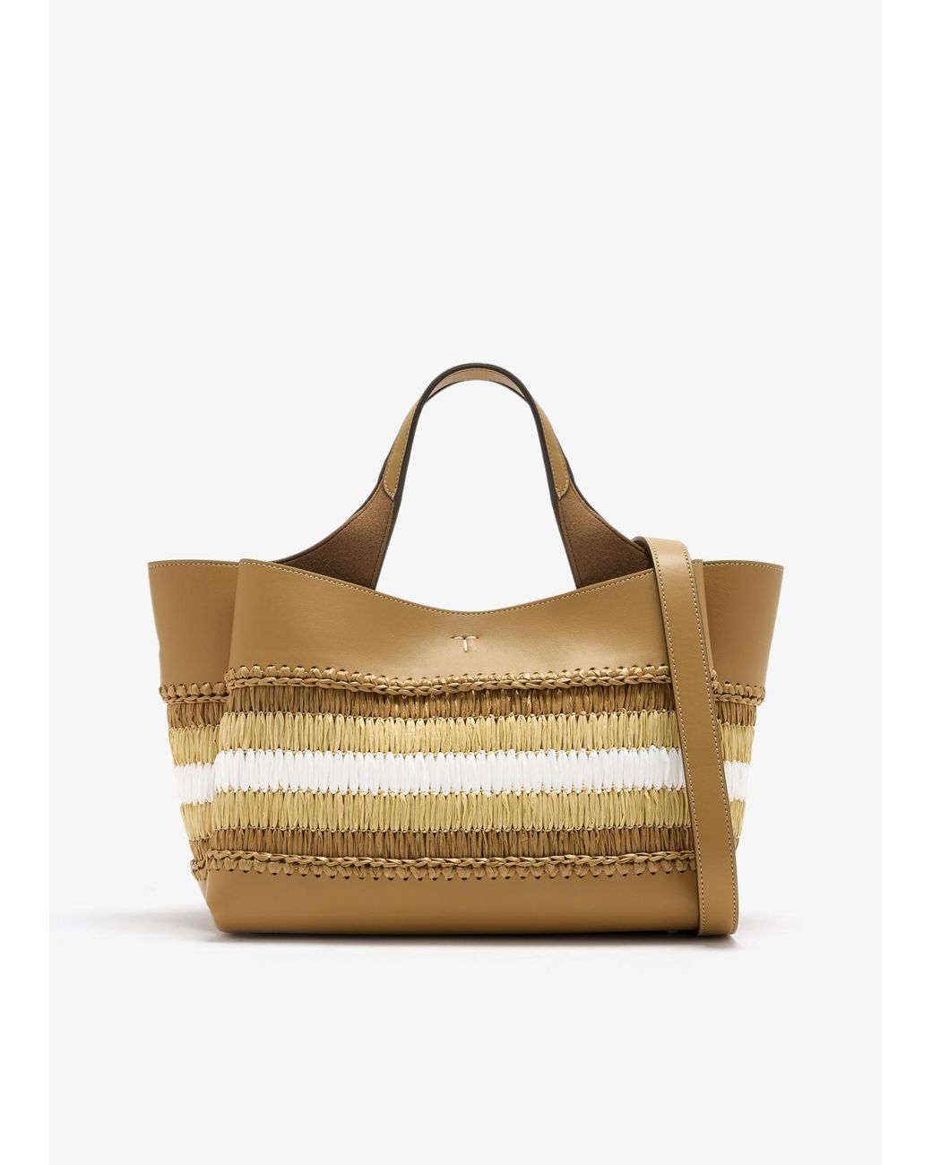 Tod's Metallic Mini Leather Hand Bag