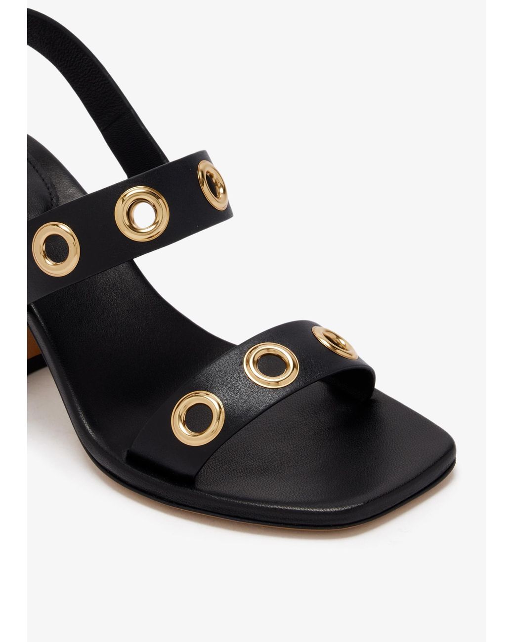 Chloé White Janis Sandals