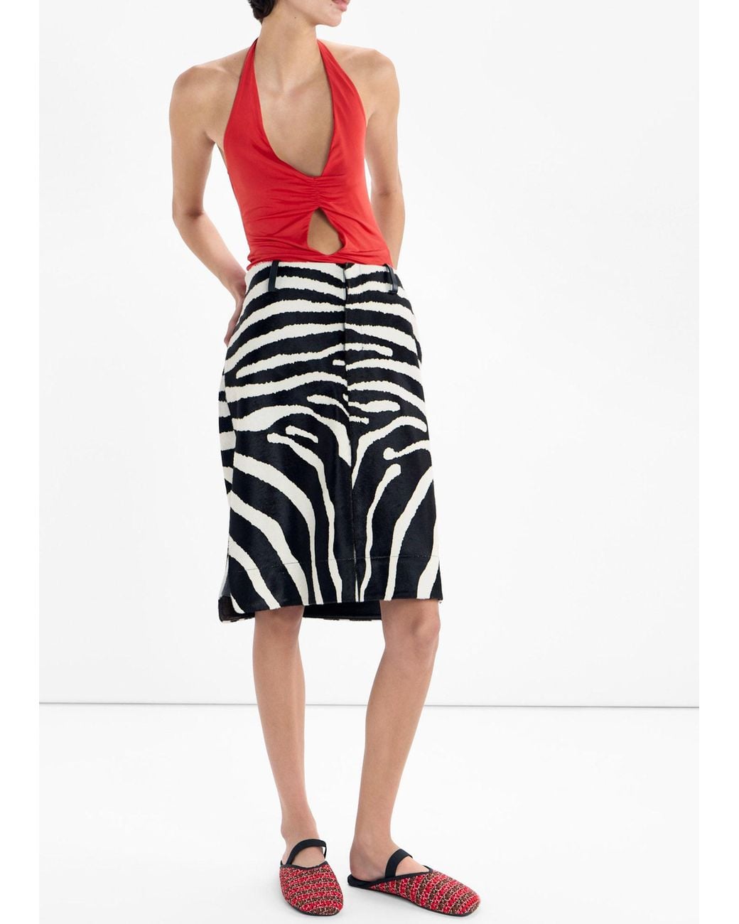 FLOWZE Red Flò Mules