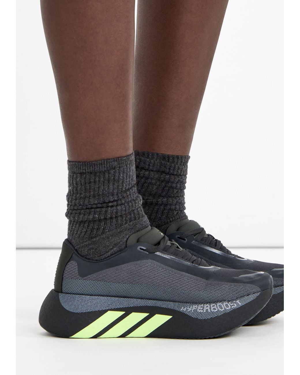 Adidas Blue Hyperboost Edge Sneakers