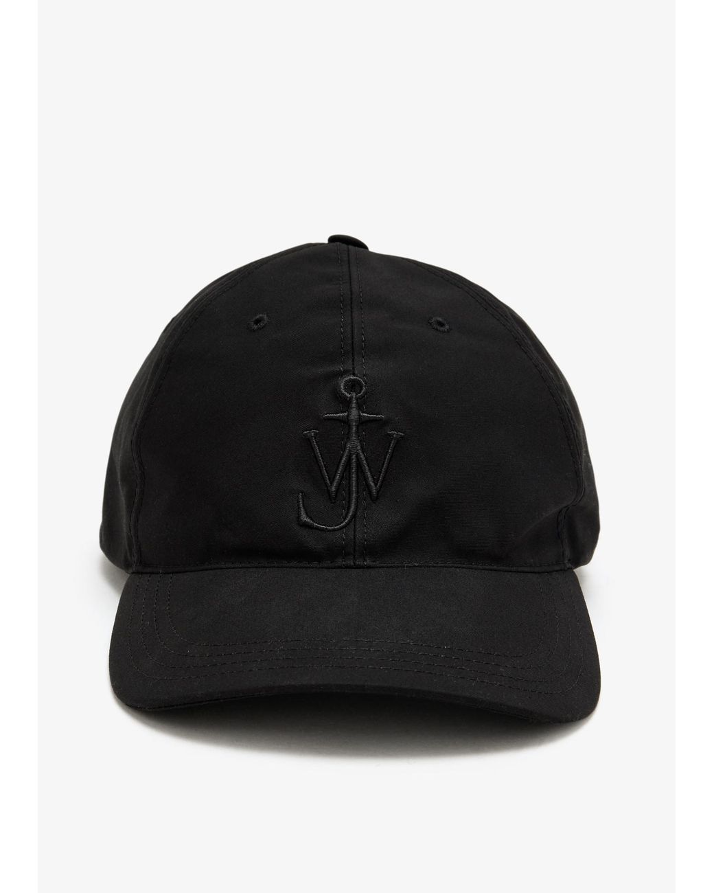 J.W. Anderson Black Logo Baseball Cap for men