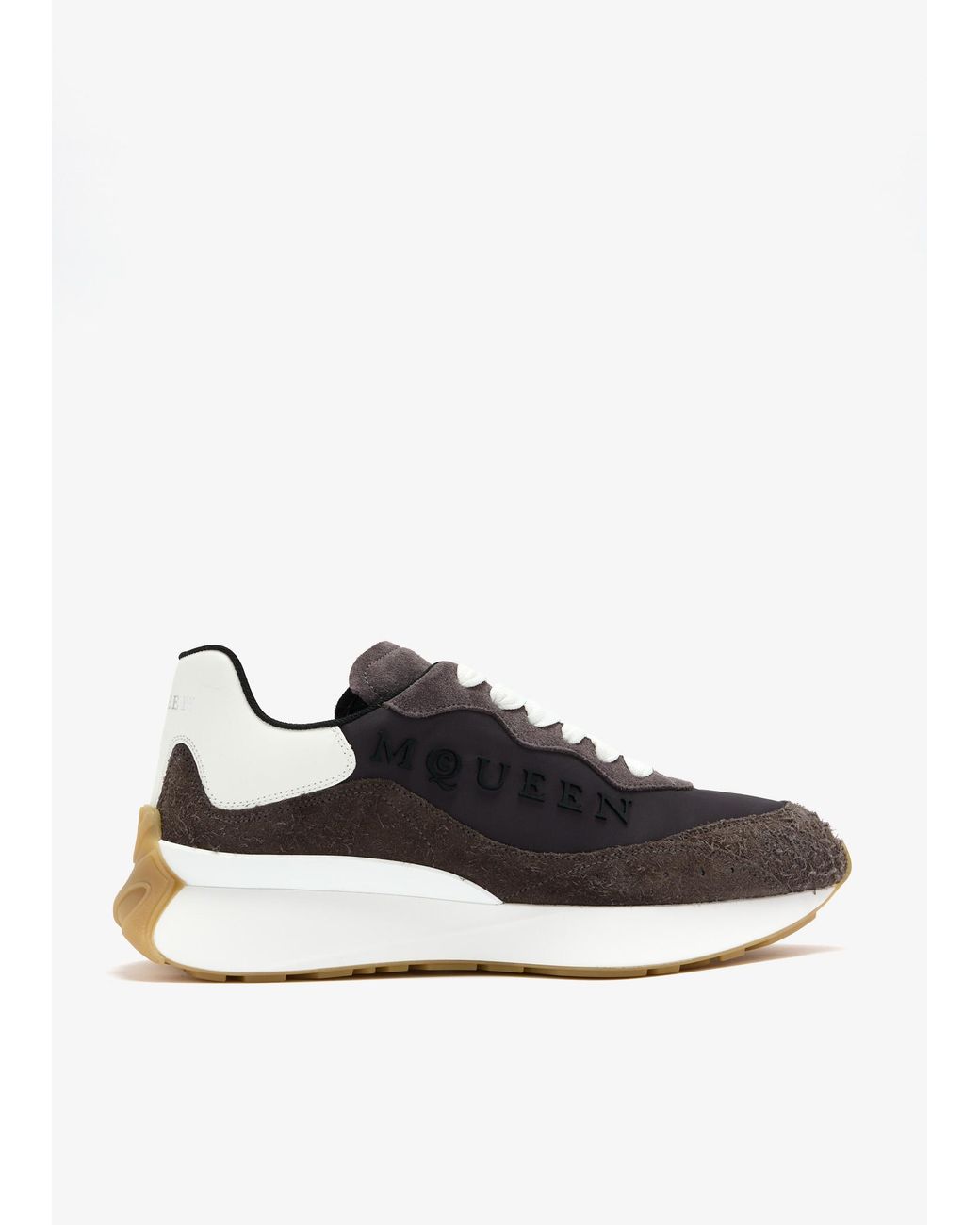 McQueen White Sprint Runner Sneakers for men