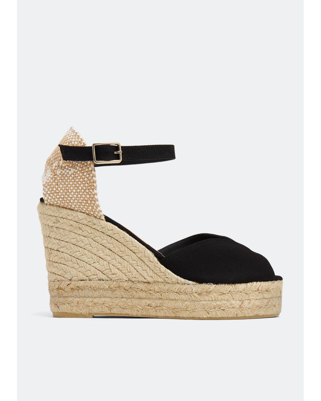 Castaner Natural Bianca Wedge Espadrilles