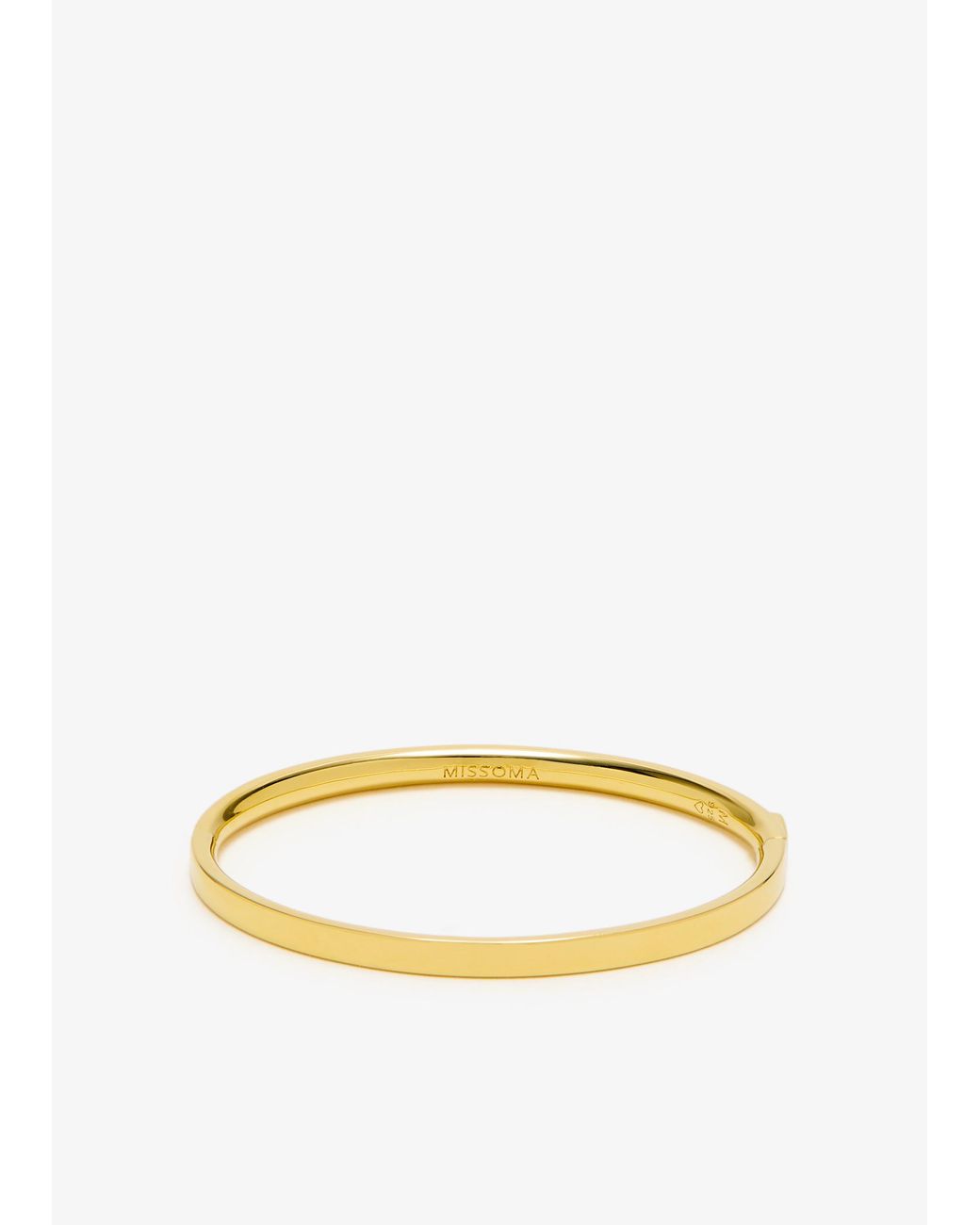 Missoma Metallic Classic Hinged Bangle