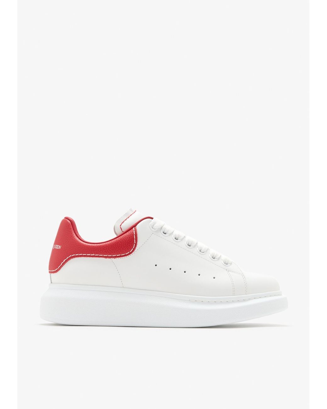 McQueen White Oversized Sneakers