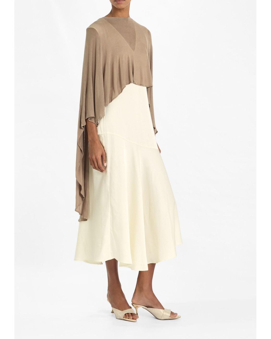 RAMLA White Shams Mules