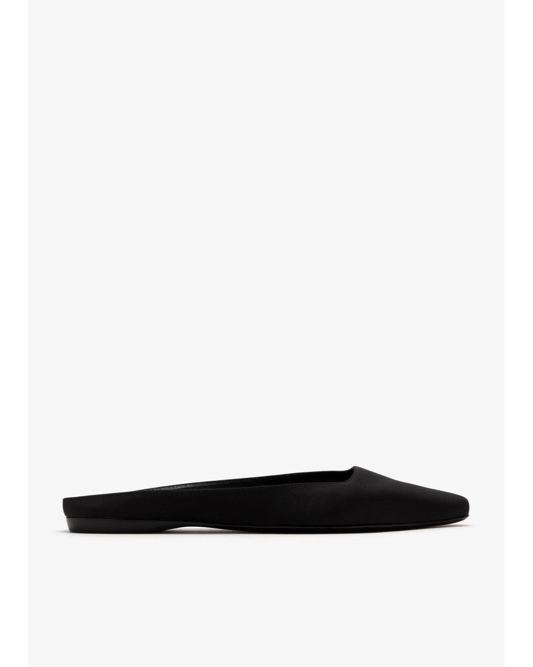 Staud White Otto Flat Mules