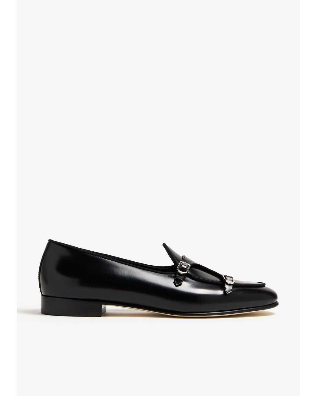 EDHÈN Black Brera Loafers for men