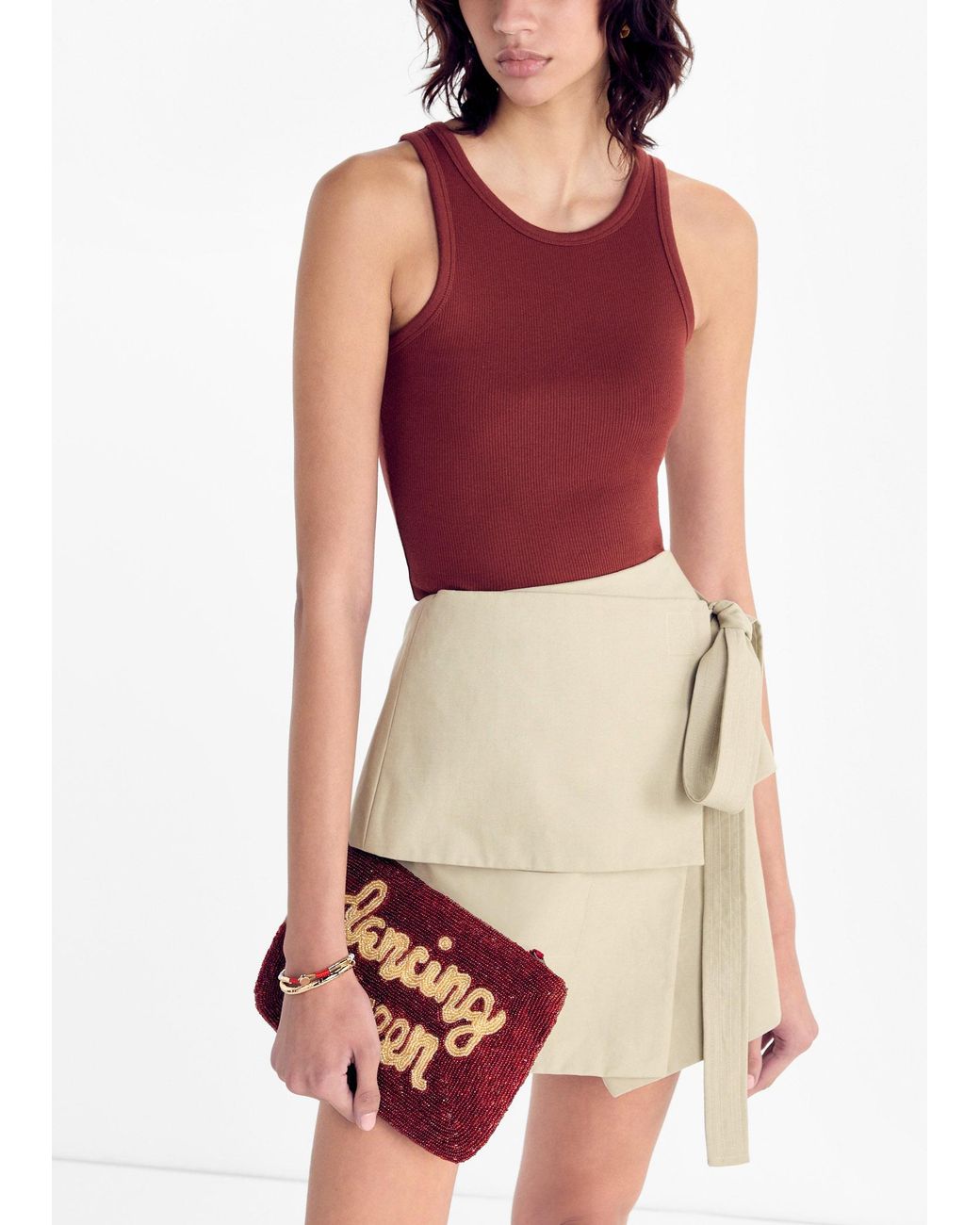 The Jacksons Red Dancing Queen Clutch