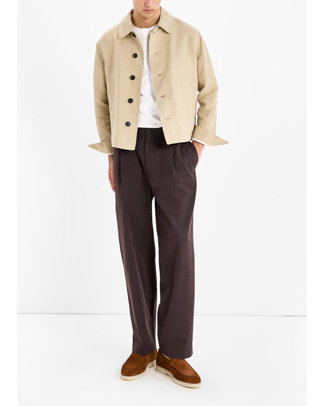 Forsa Brown Alex Loafers for men