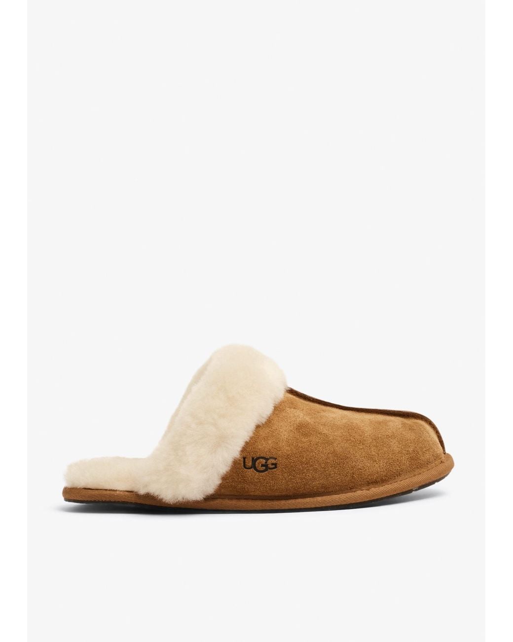 Ugg White Scuffette Ii Slippers