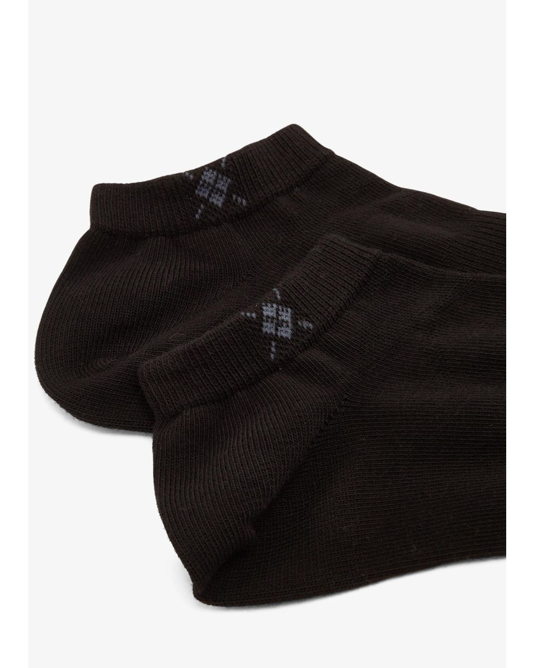 Burlington Black Everyday Sneaker Socks for men