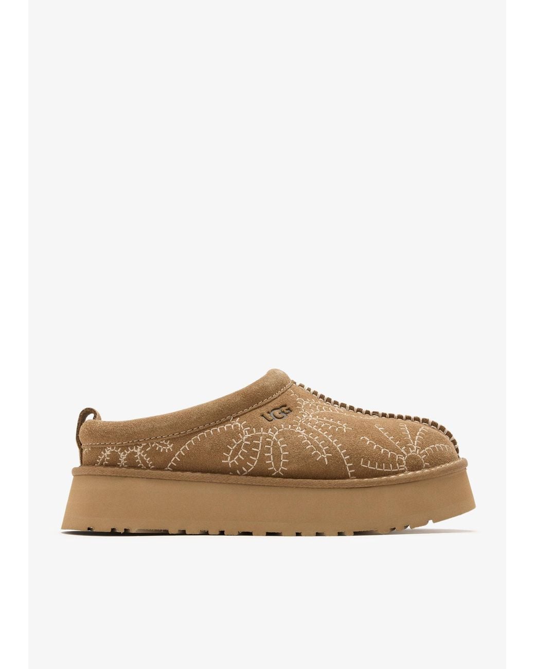Ugg Brown Tazz Botanic Slippers