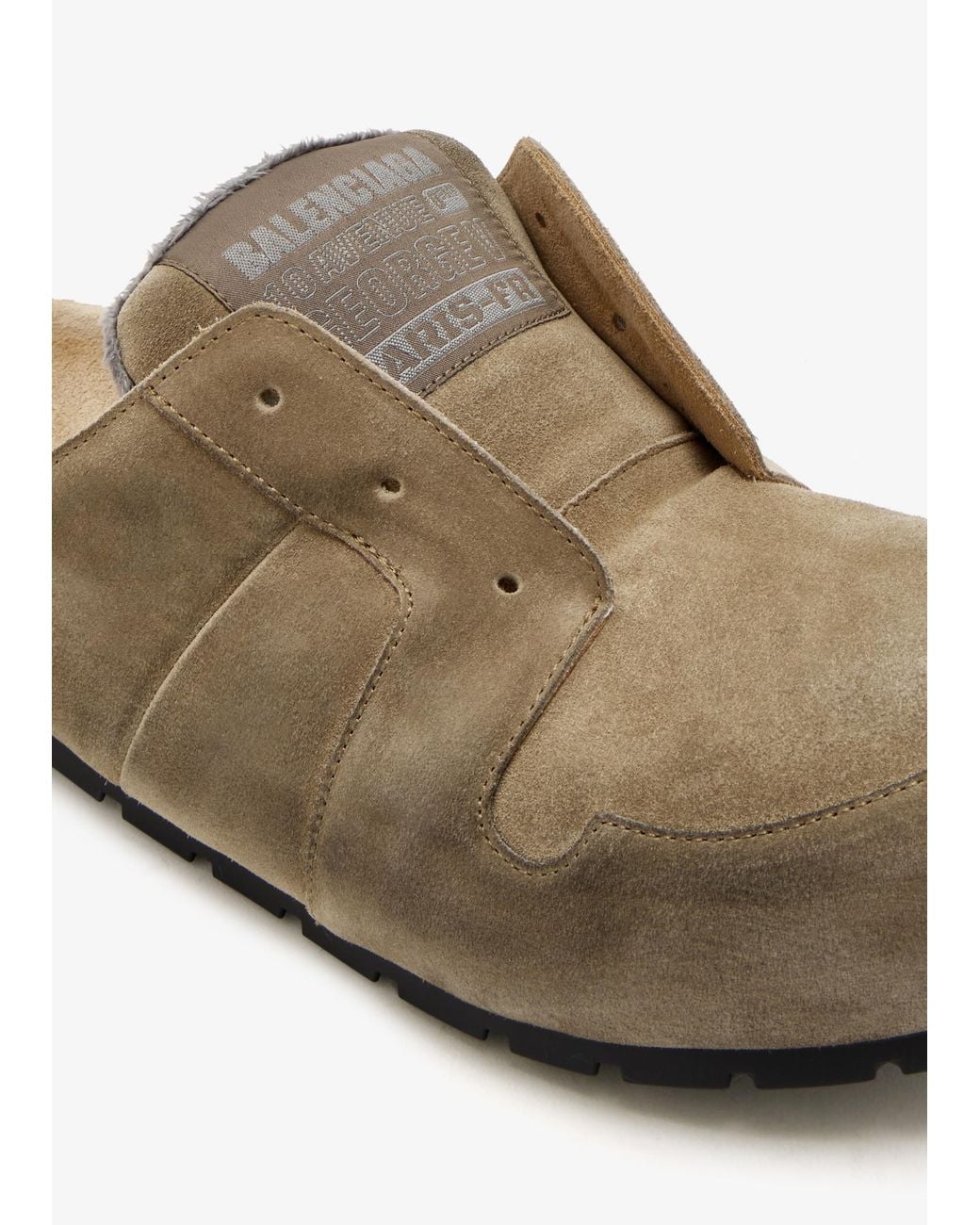 Balenciaga Brown Dumbo Mules for men