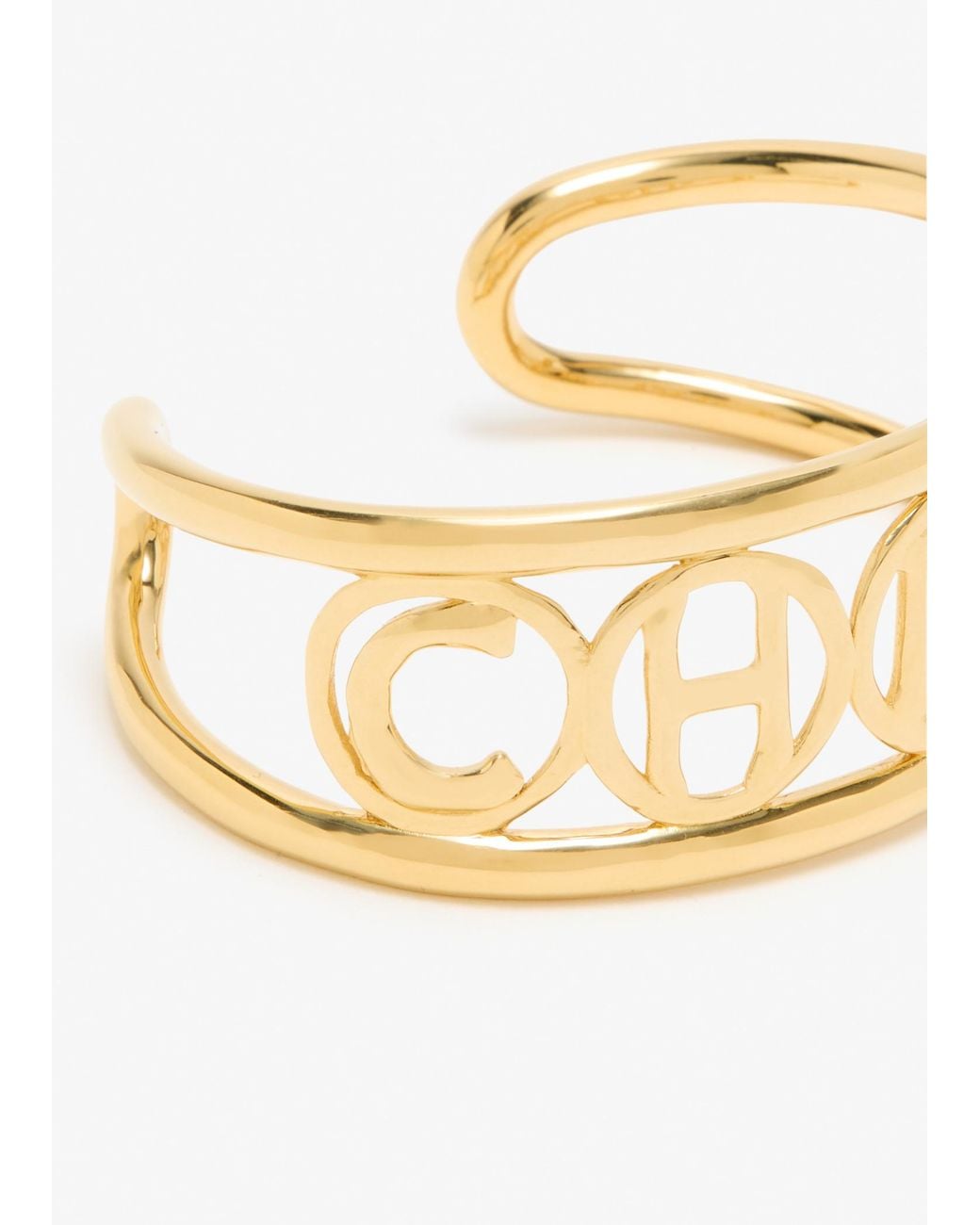 Chloé Natural The Script Cuff
