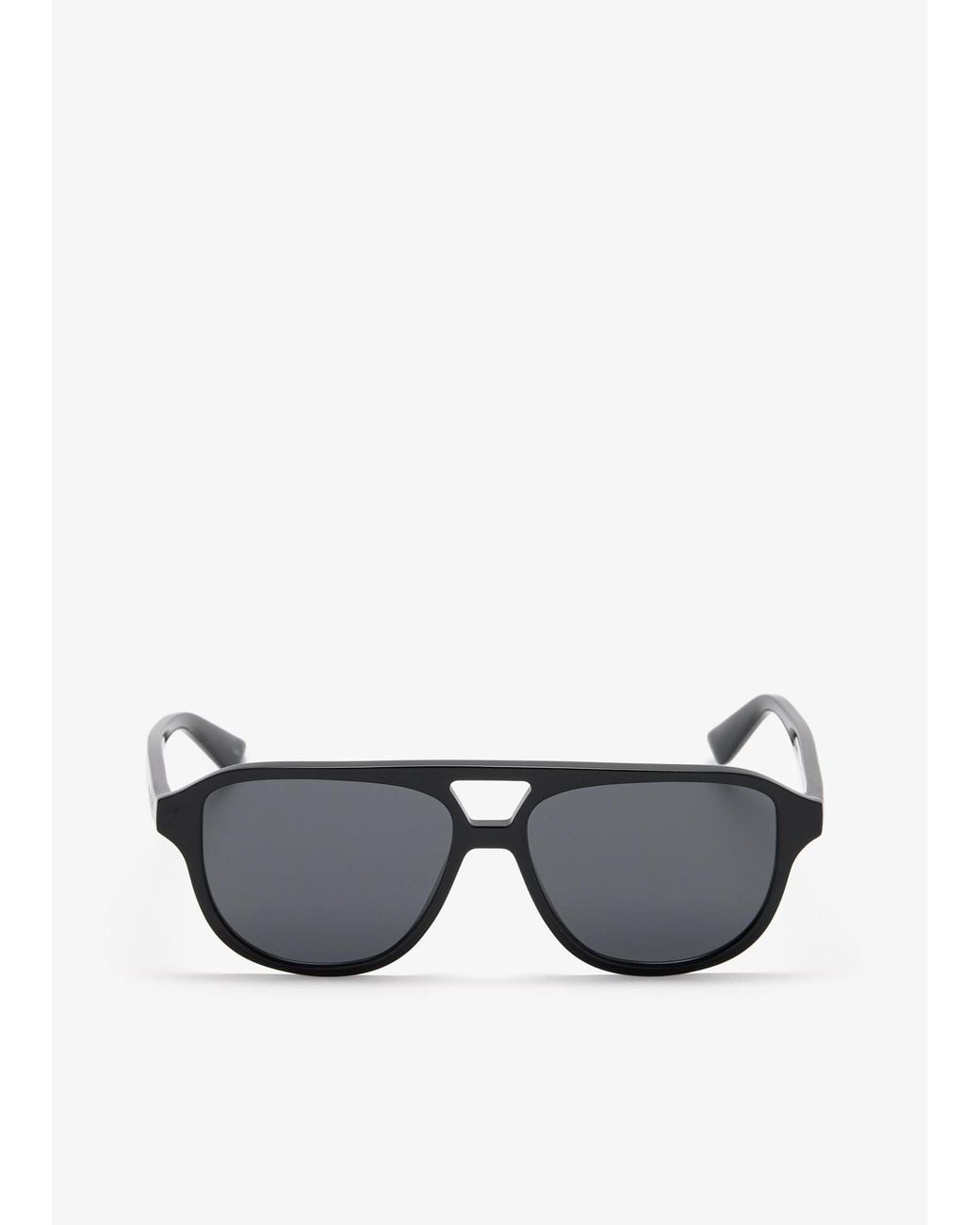 McQueen Gray Signature Essentials Sunglasses