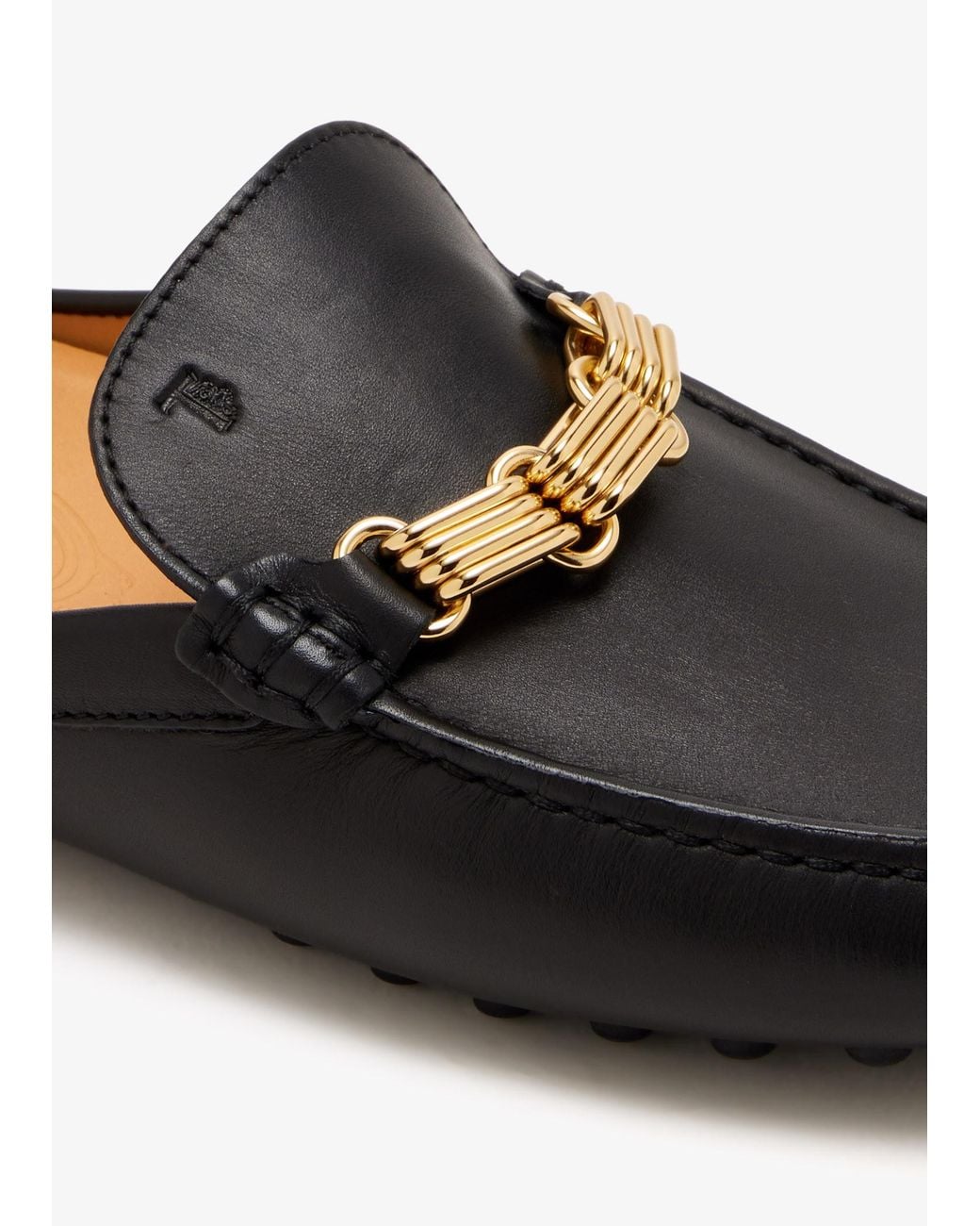 Tod's White Gommino Slippers