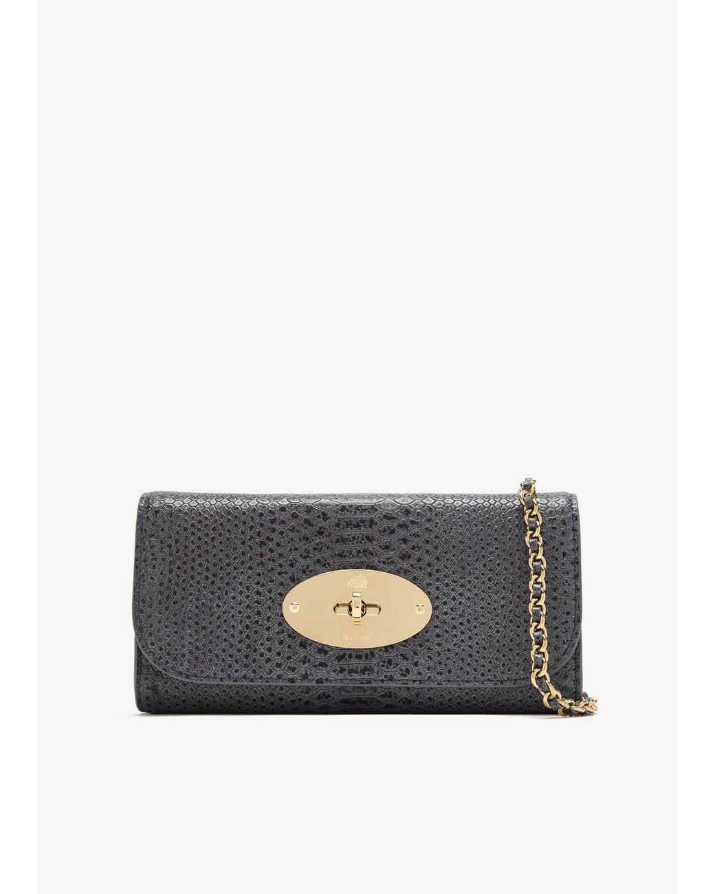 Envelope Lockers Multi Mulberry Lily Chain Wallet in Blue | Lyst