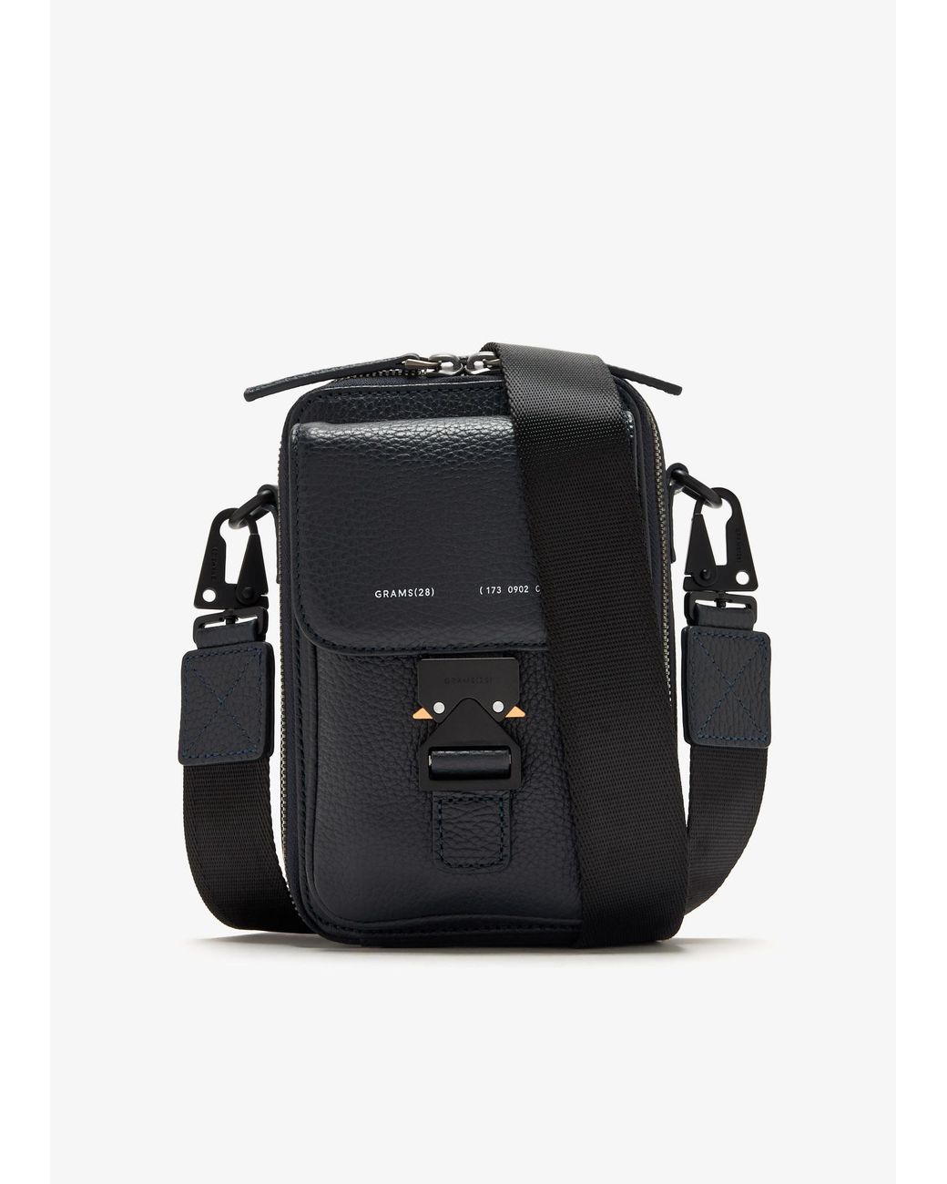 GRAMS28 173 Vertical Sling Bag in Black for Men | Lyst