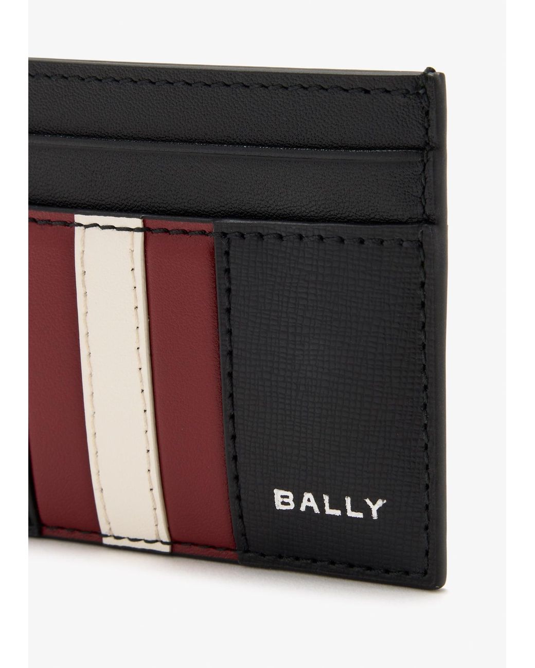 Bally Black Mythos Card Case for men