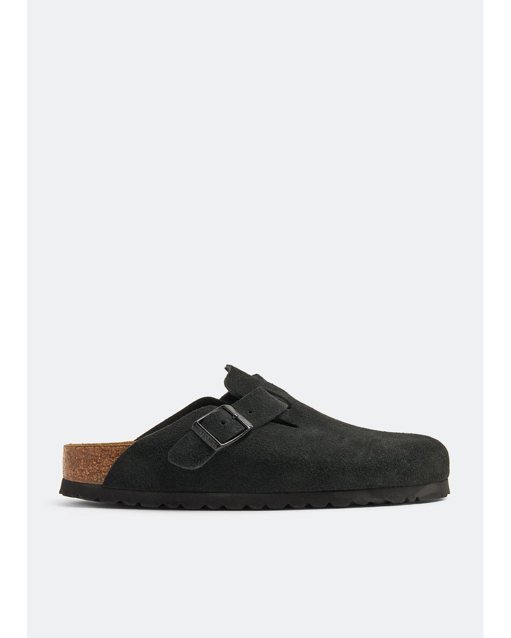 Birkenstock Black Boston Narrow-Width Clogs