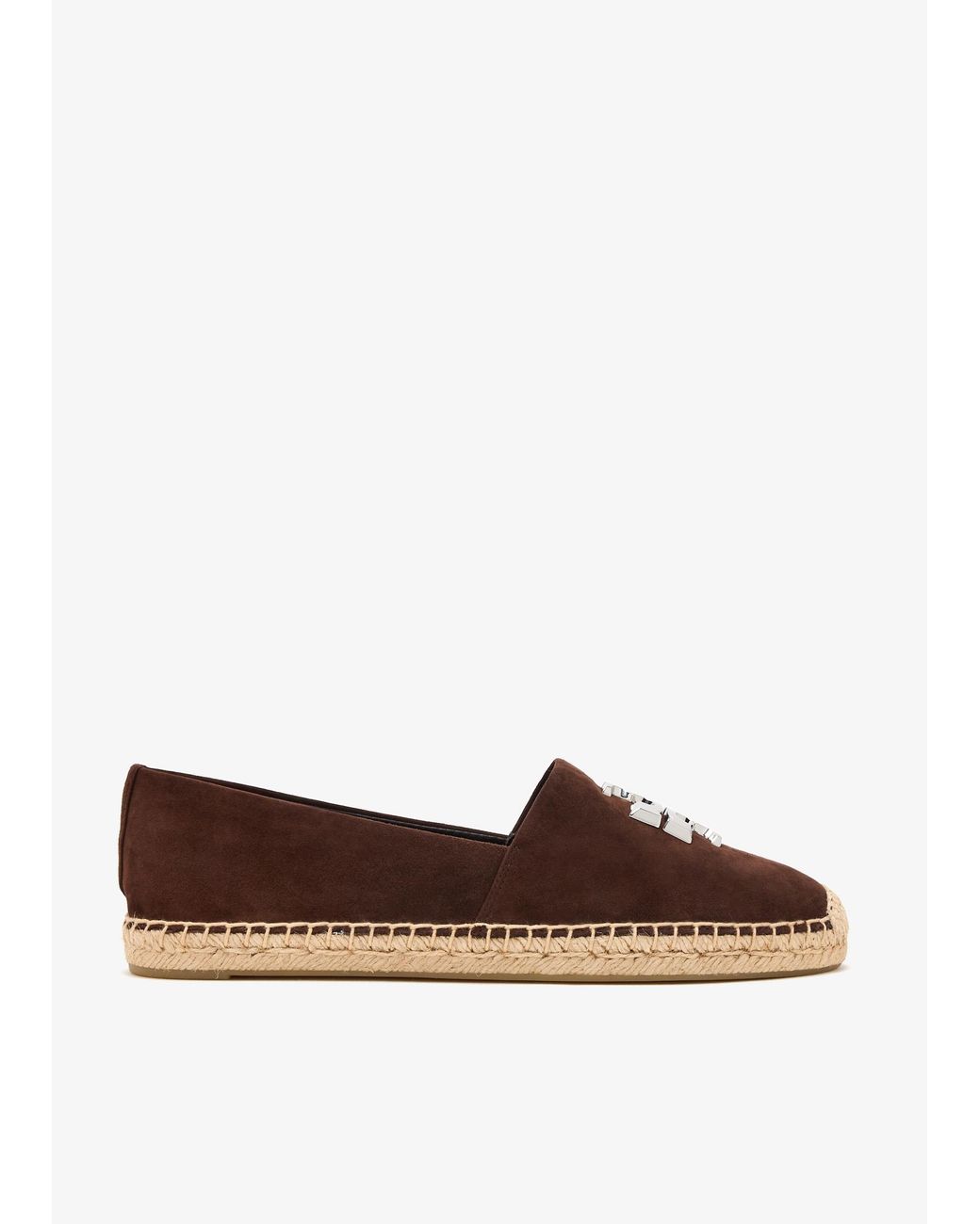 Tory Burch Brown Eleanor Espadrilles