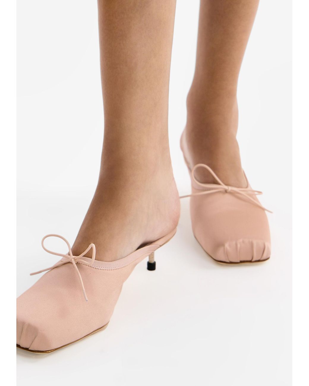Simone Rocha Pink Pointe Mules